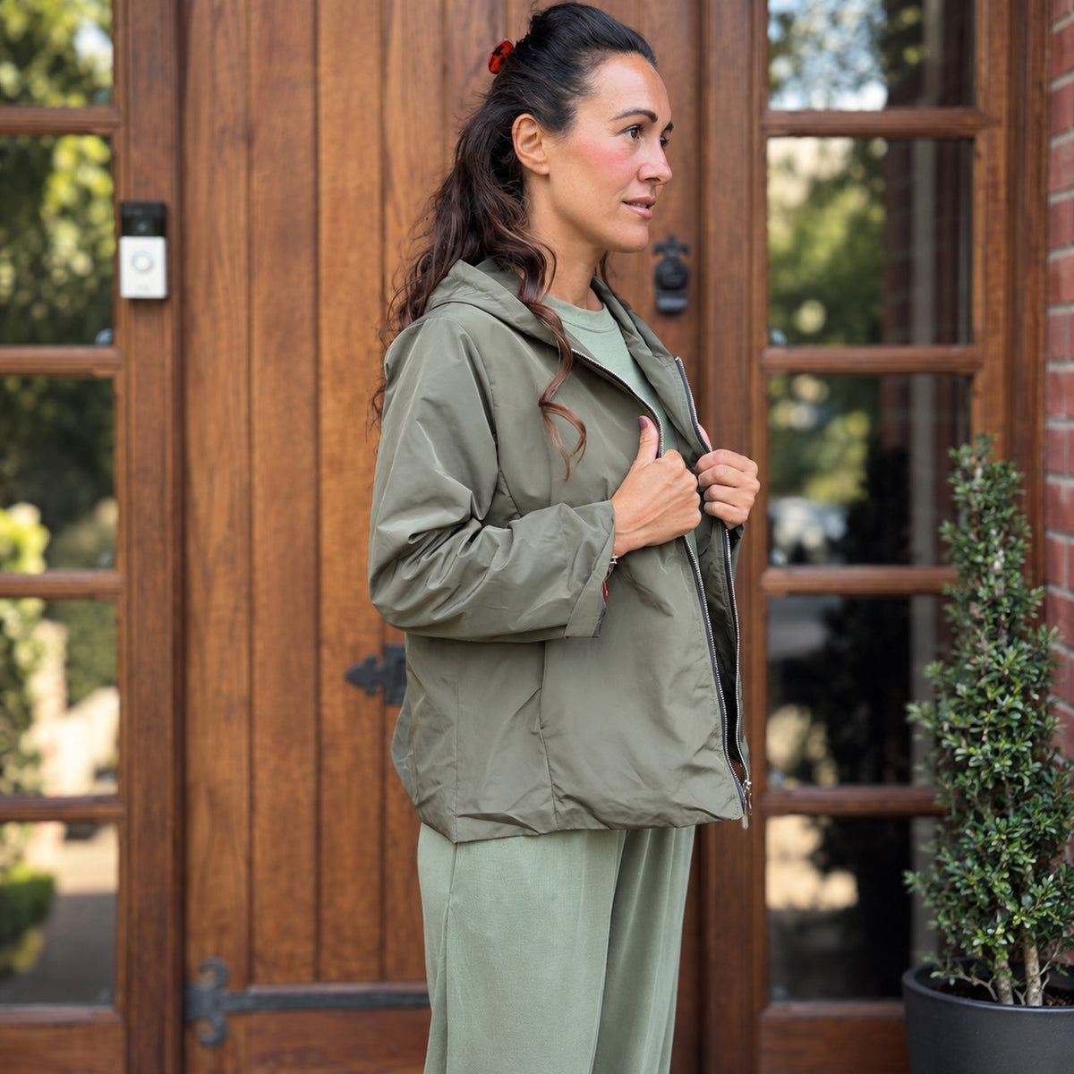 Geri Shower Jacket - Blush Boutique Essex