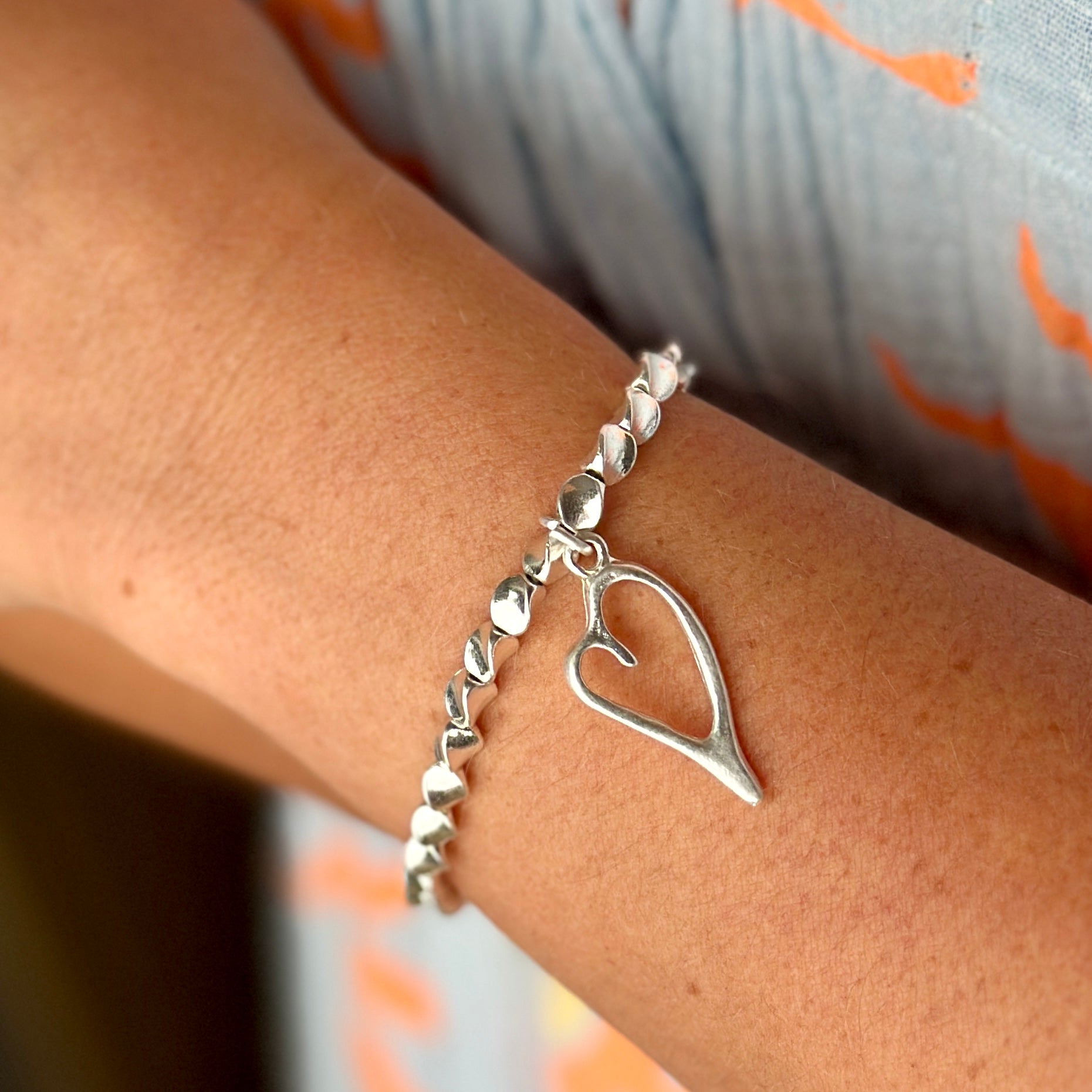 Single Heart Bracelet - Blush Boutique Essex