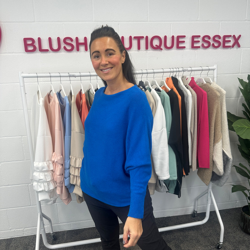 Bree Soft Knit Jumper - Blush Boutique Essex