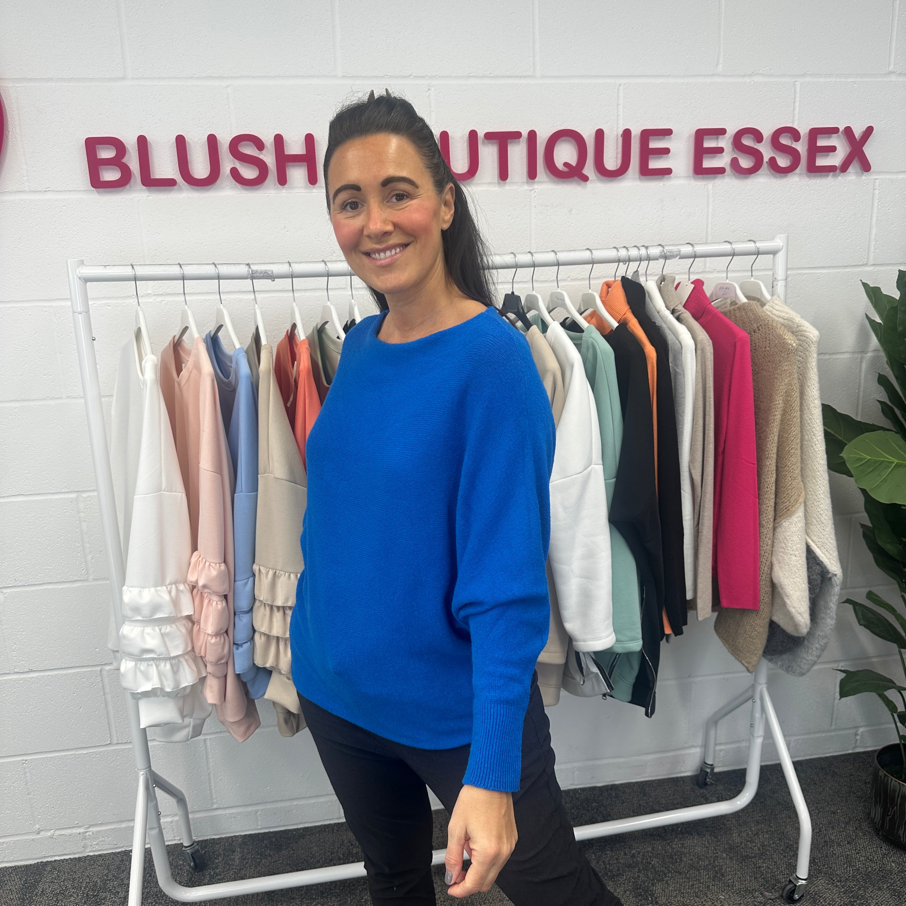 Bree Soft Knit Jumper - Blush Boutique Essex