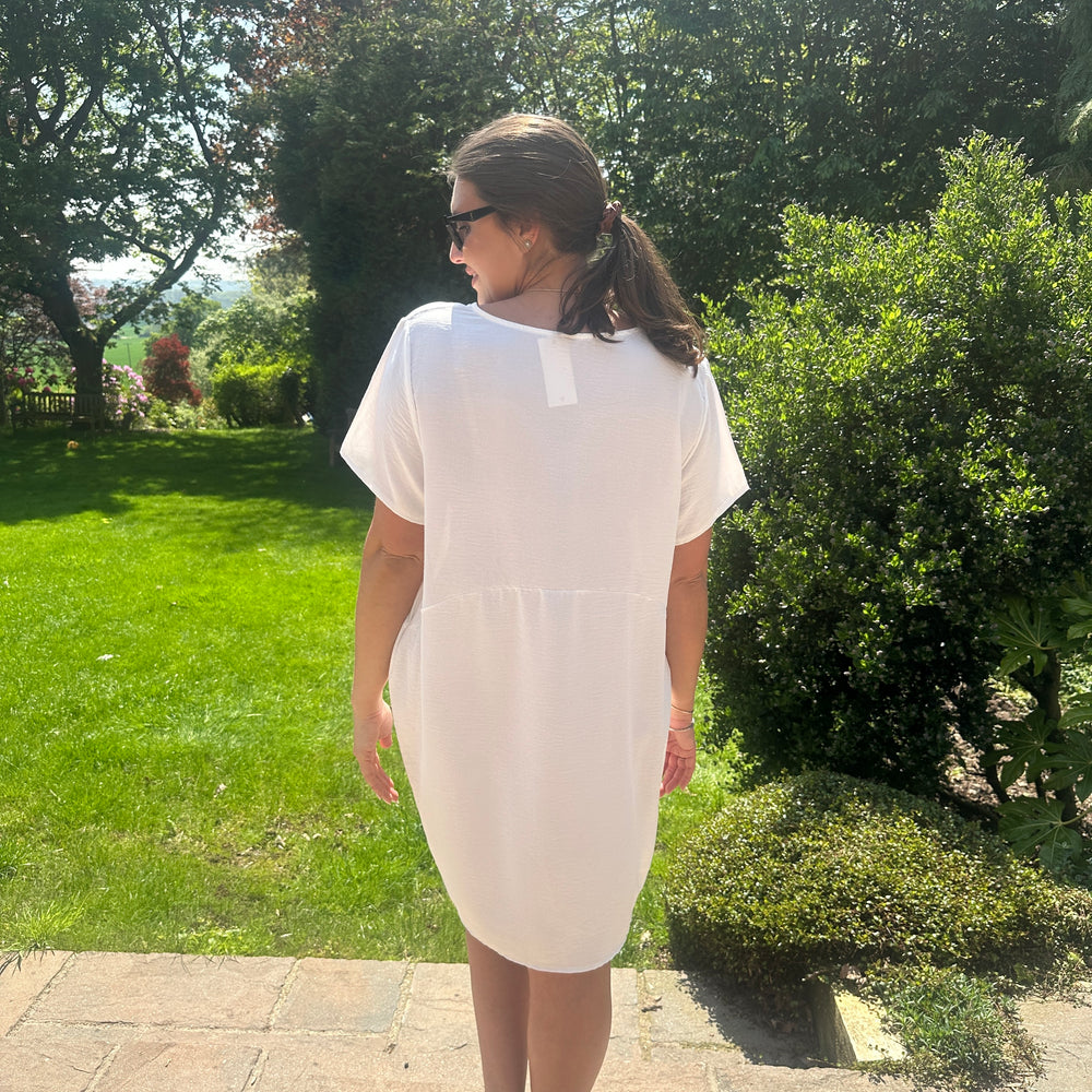 Taylor Necklace Dress - Blush Boutique Essex