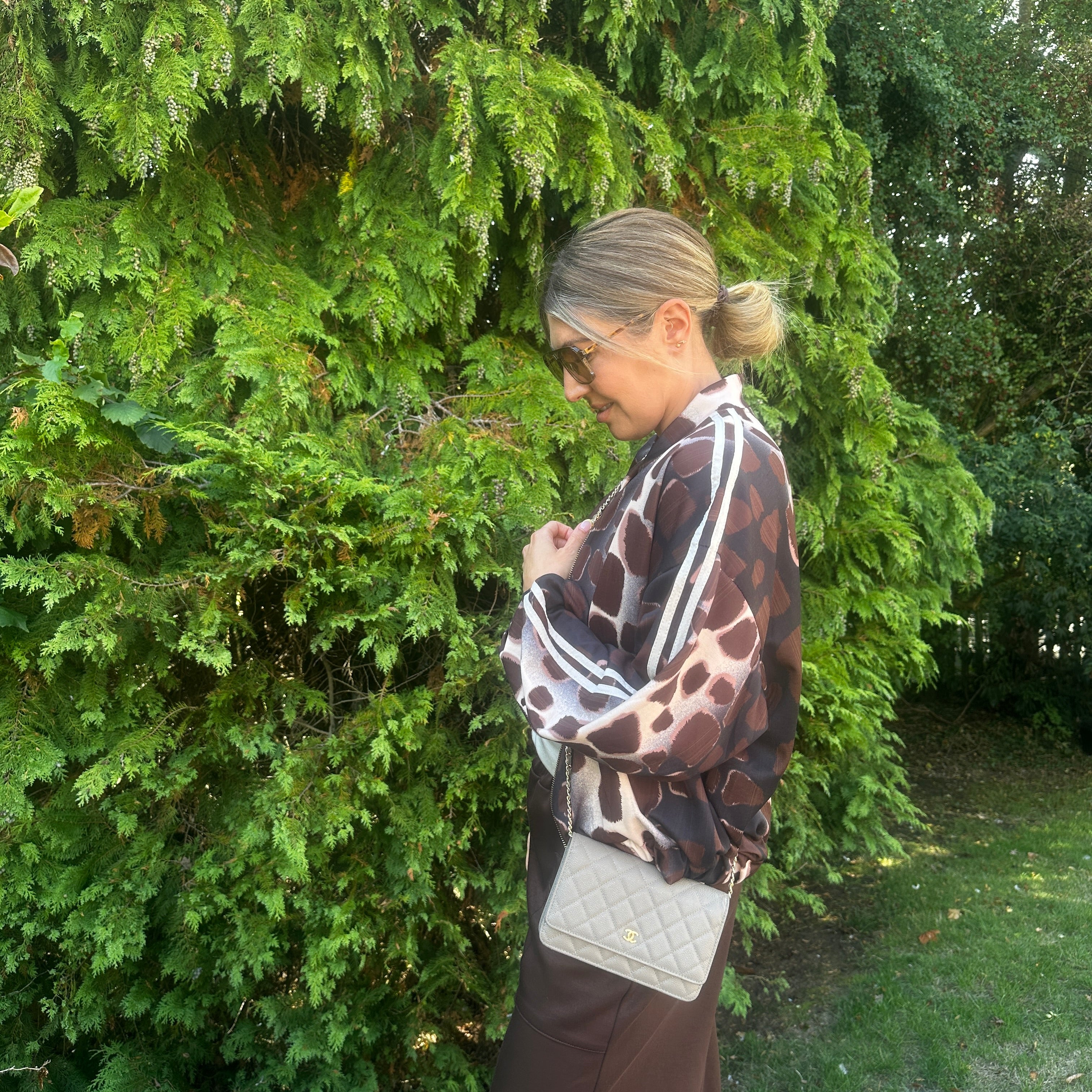 Pia Leopard Bomber - Blush Boutique Essex