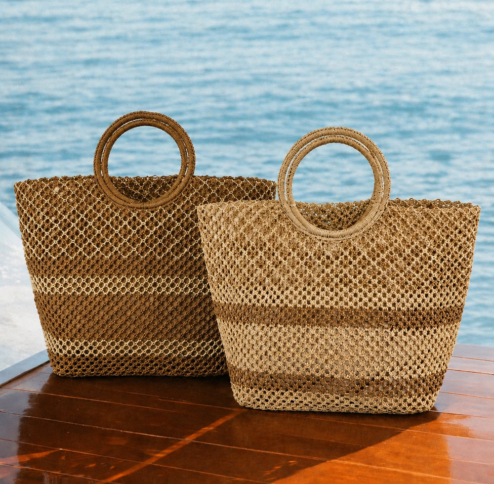 Capri raffia bag - Blush Boutique Essex