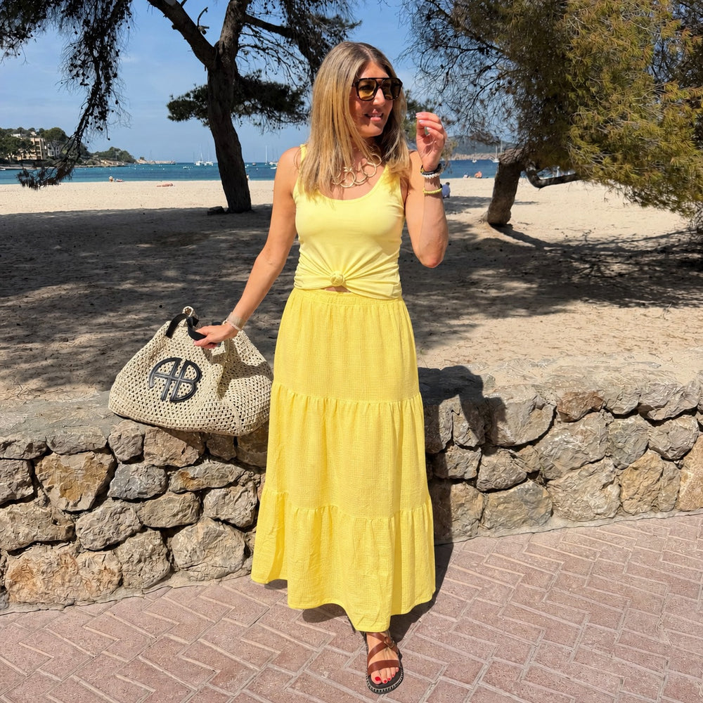 Francis Tiered skirt - Blush Boutique Essex
