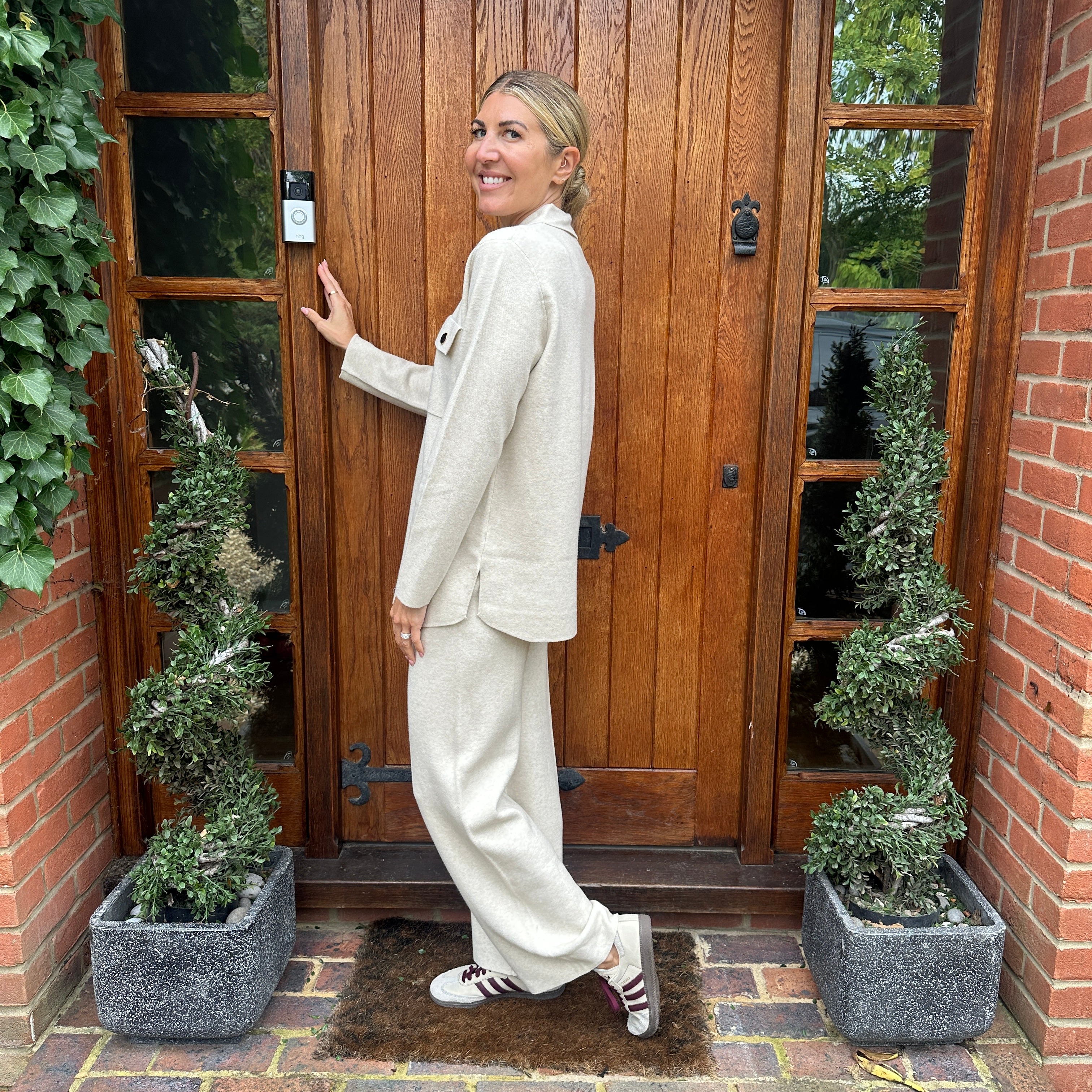 Juliette Button Co Ord - Blush Boutique Essex