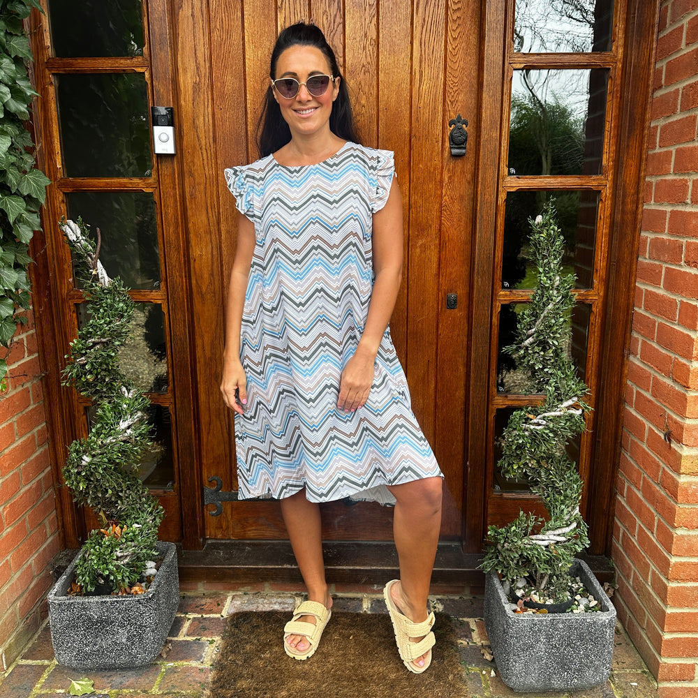 Mimi Button Dress - Blush Boutique Essex