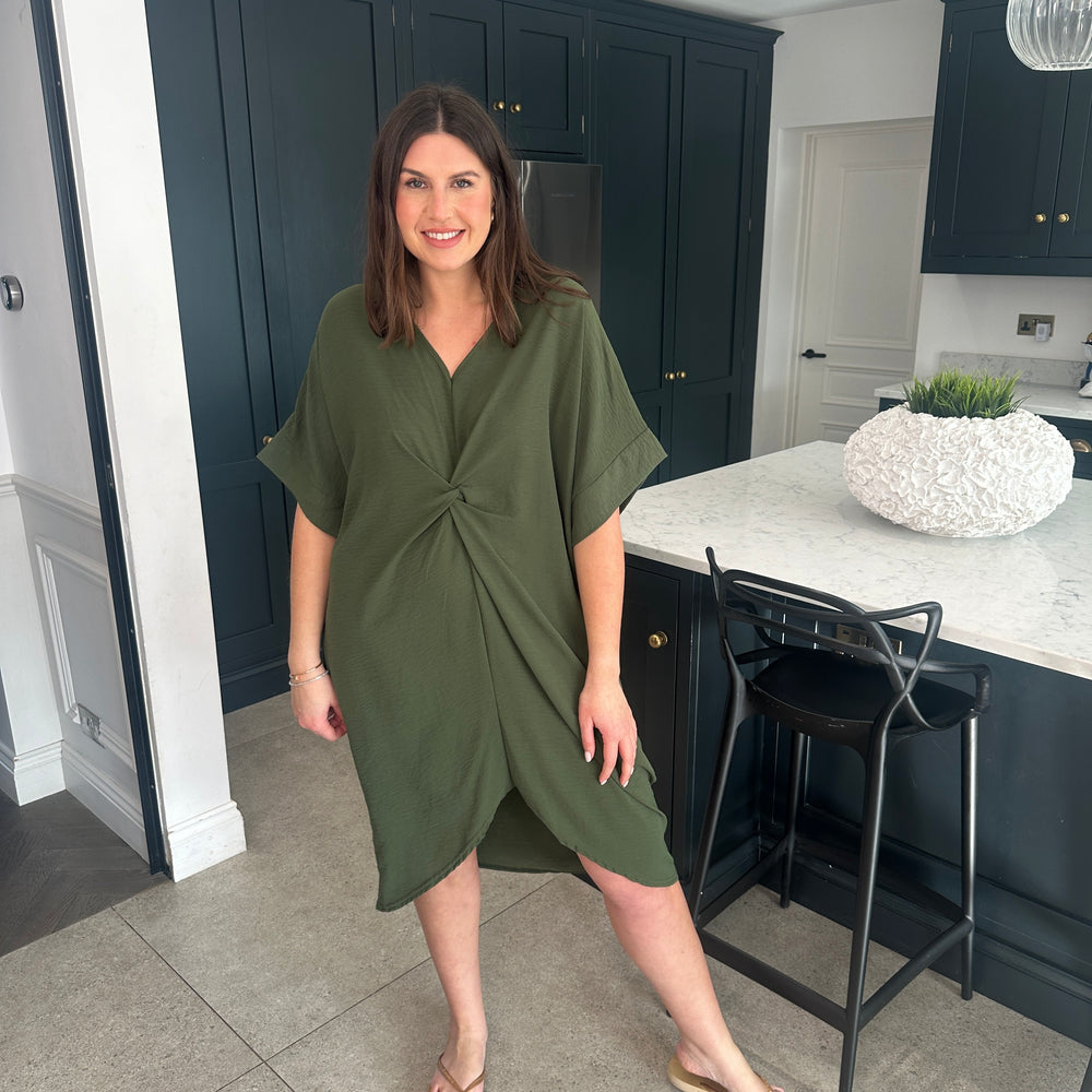 Tiffany Knot Dress - Blush Boutique Essex