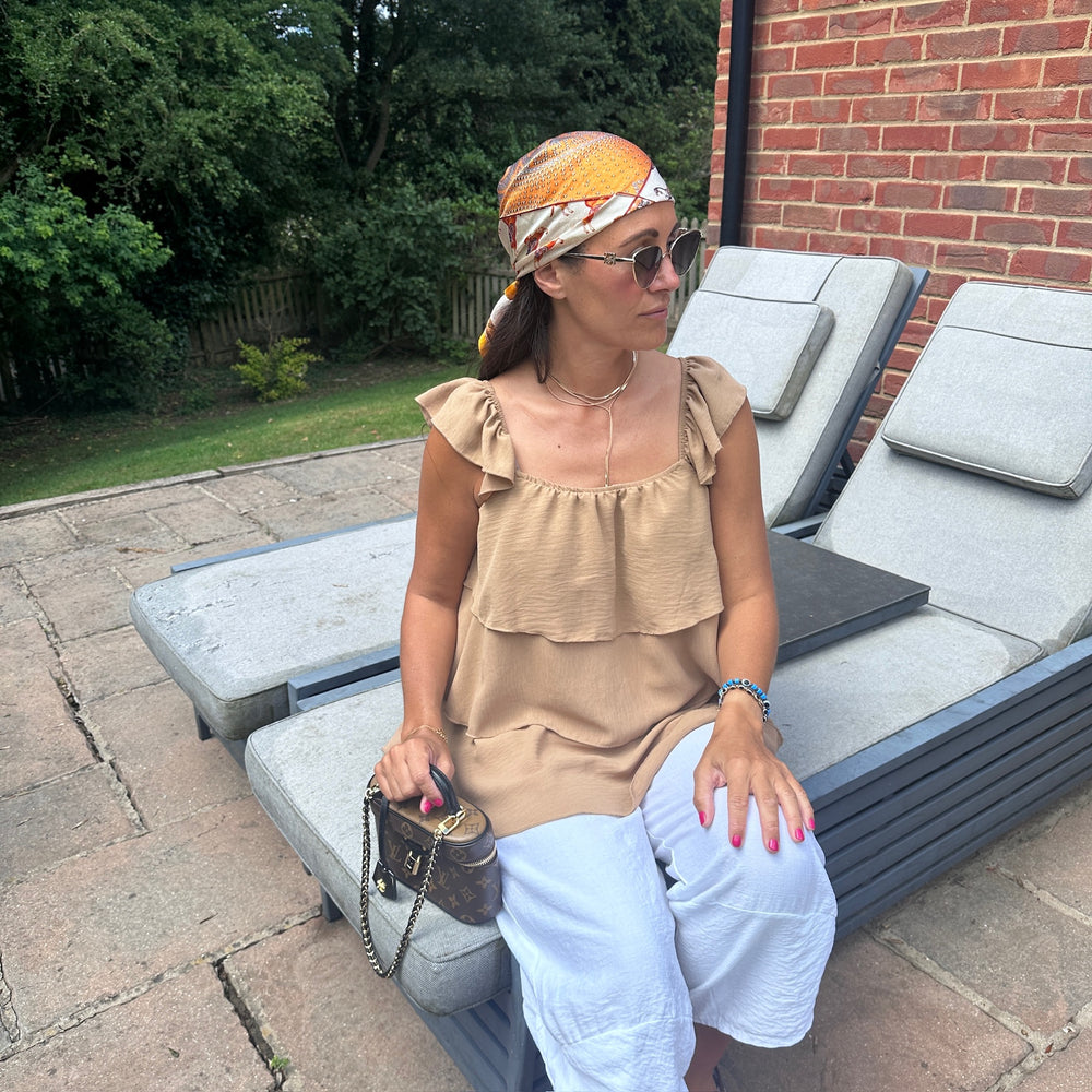 Leo Vest Top