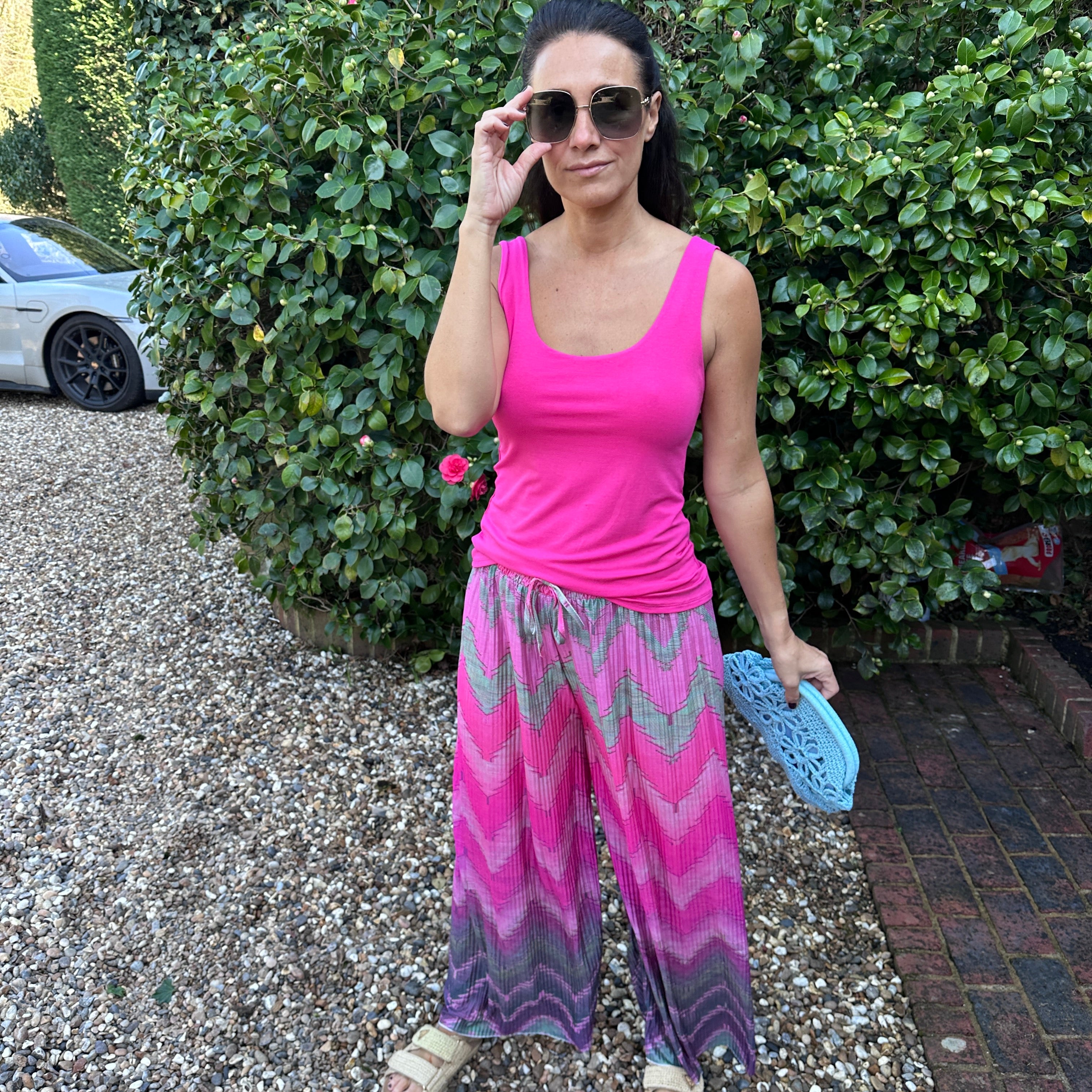 Piper Pleated Trousers - Blush Boutique Essex