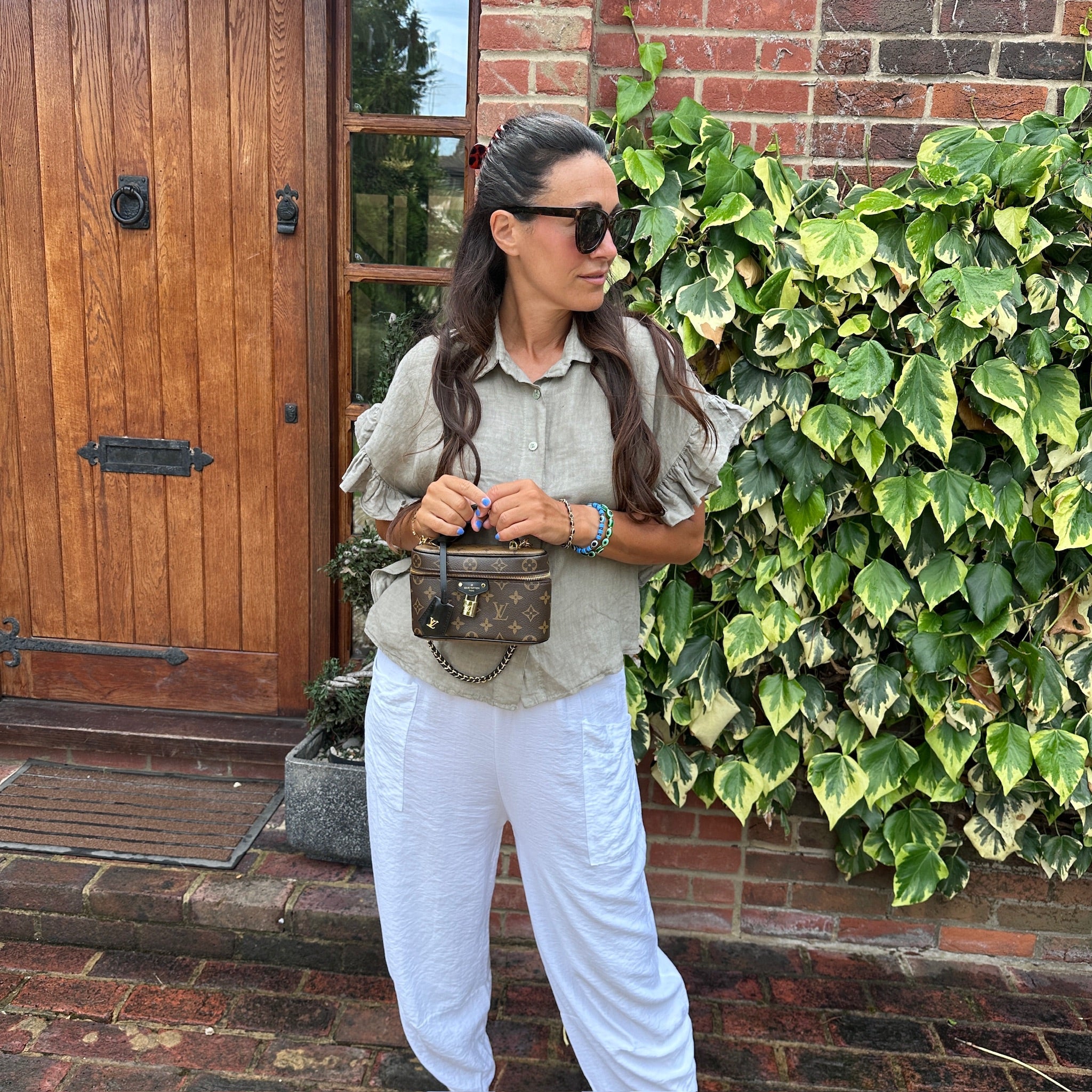 Kayla linen shirt