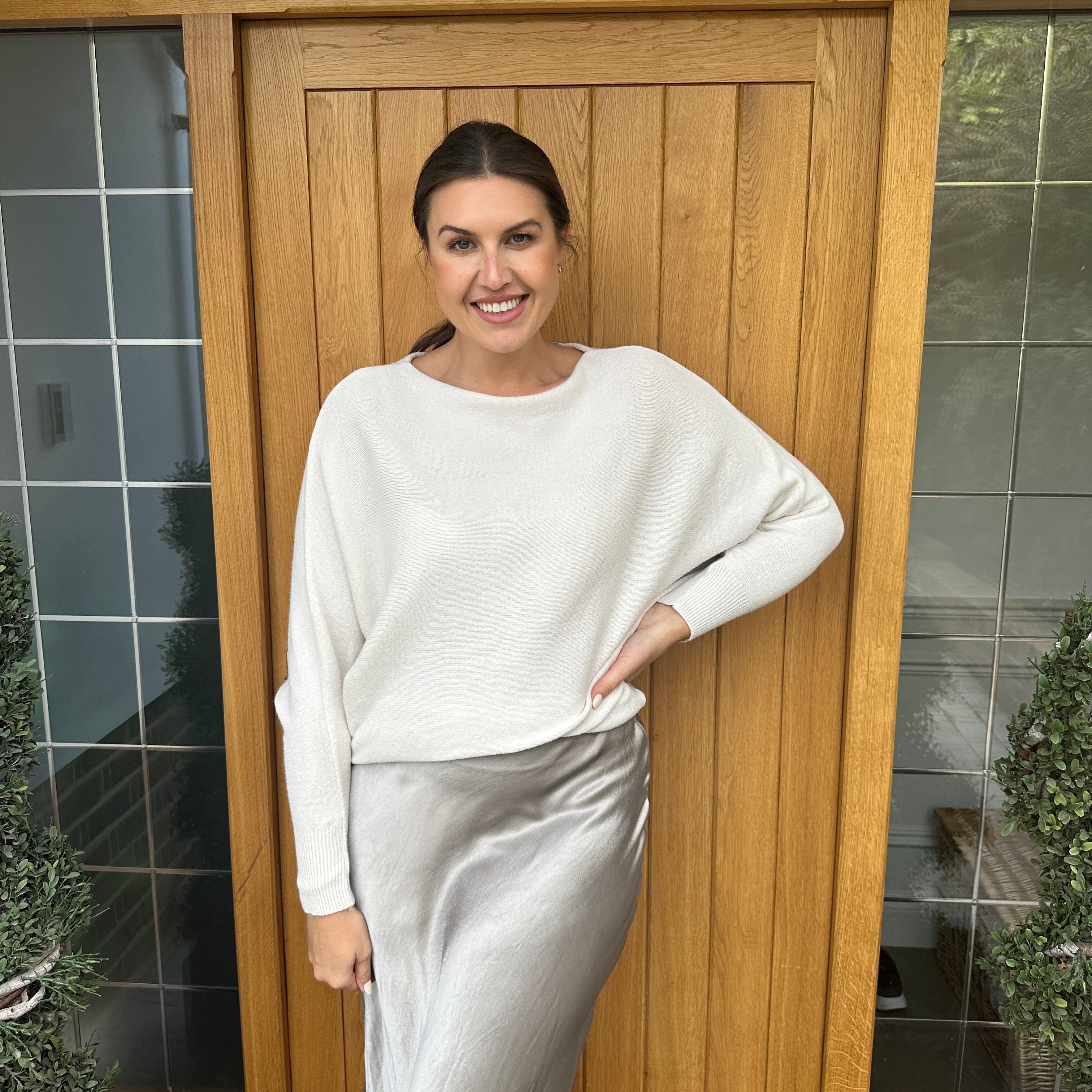 Bree Soft Knit Jumper - Blush Boutique Essex