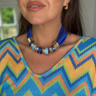 Scarf Necklace - Blush Boutique Essex