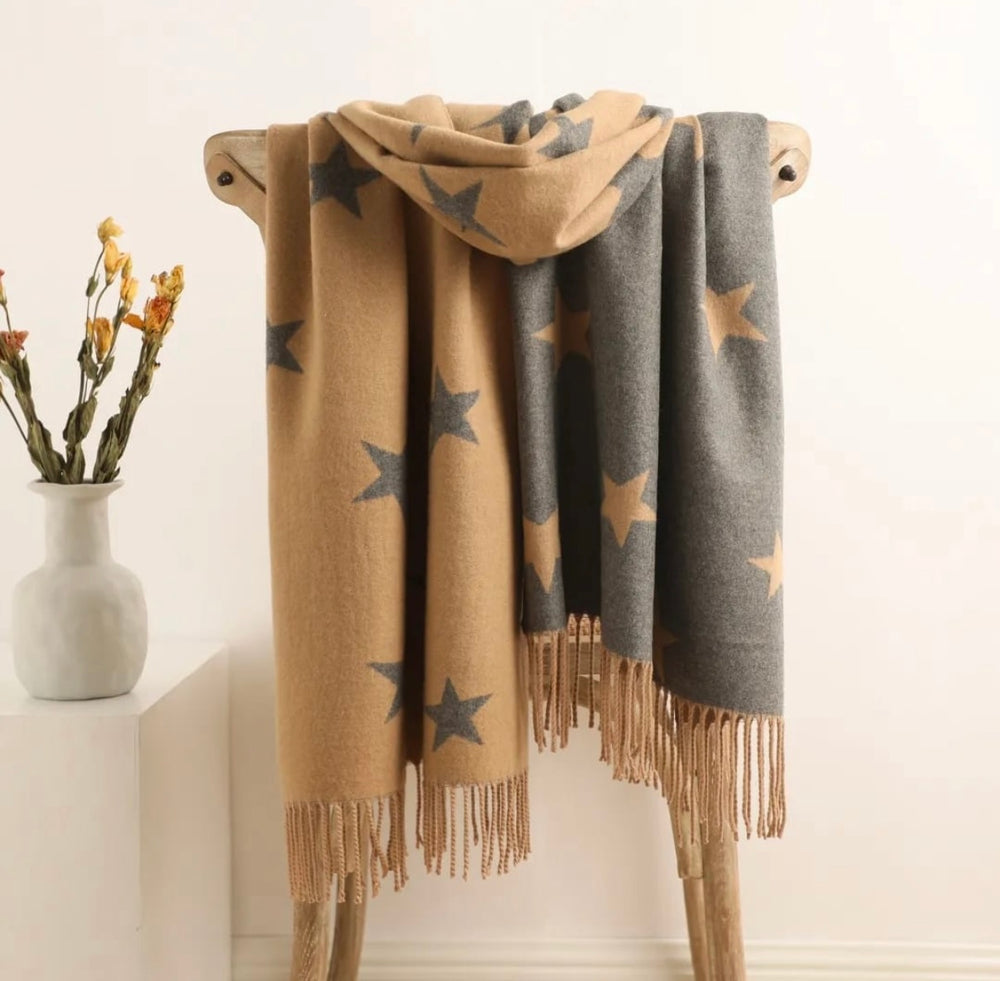 Sienna star scarf - Blush Boutique Essex