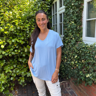 Jamie Jersey T Shirt - Blush Boutique Essex