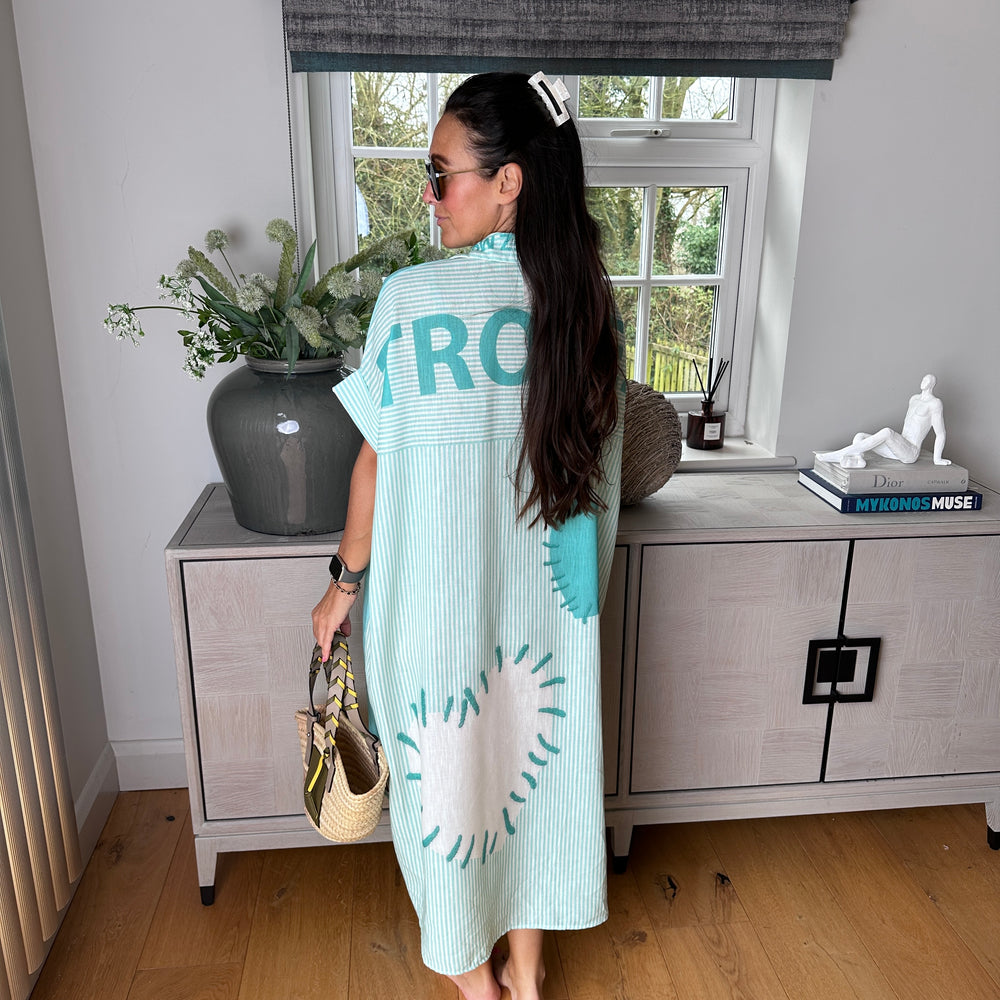 Lulu Shirt Dress - Blush Boutique Essex