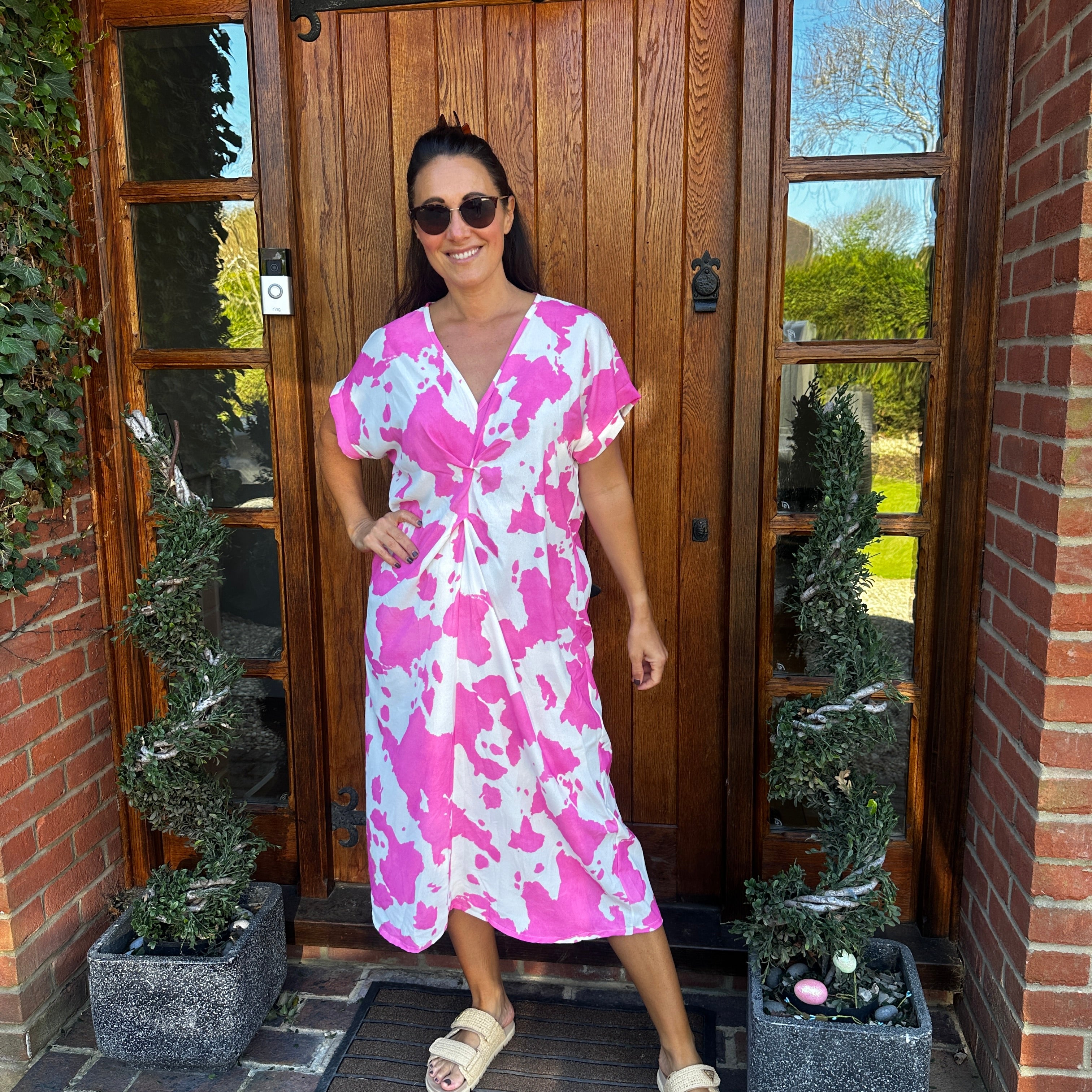 Daisy Knot Dress - Blush Boutique Essex