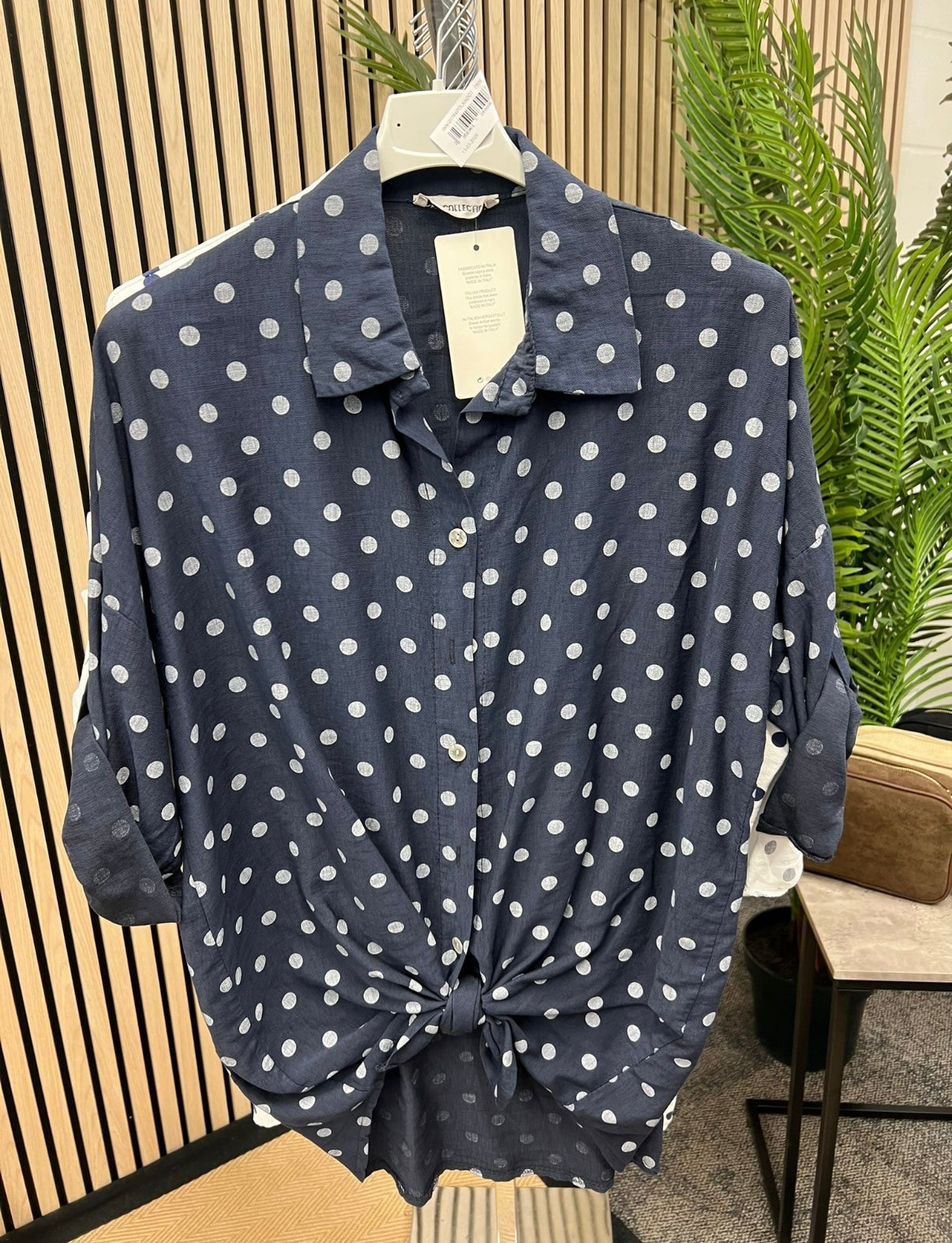 Suzy tie shirt - Blush Boutique Essex