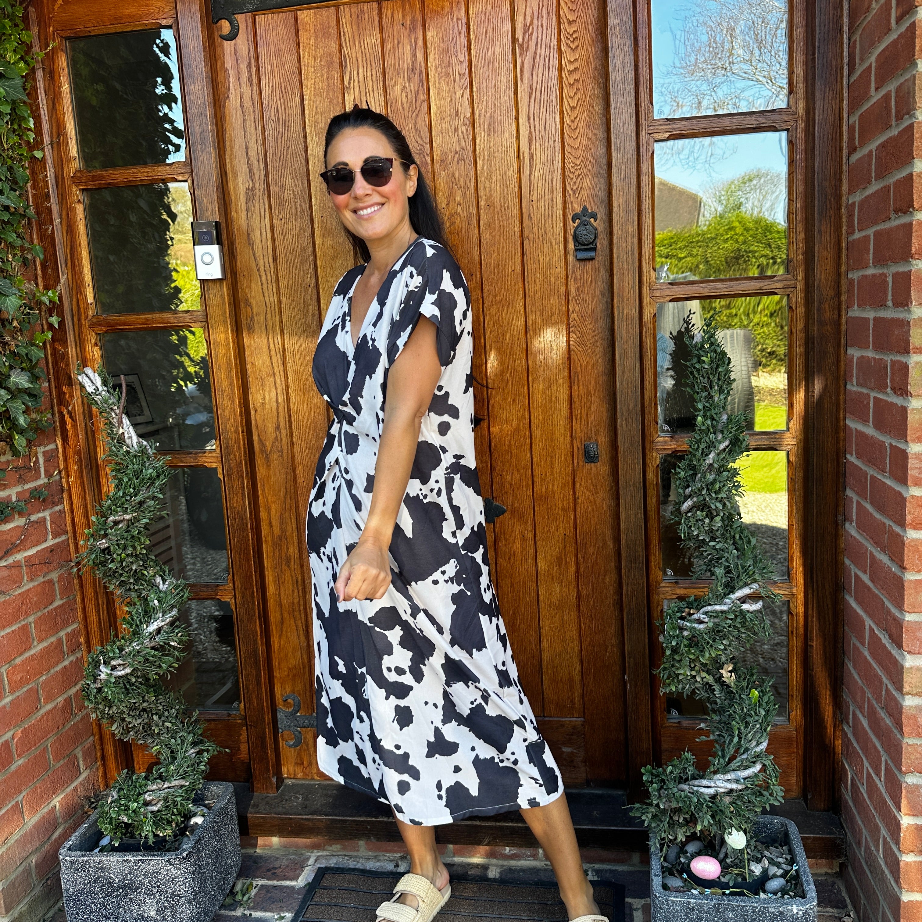 Daisy Knot Dress - Blush Boutique Essex