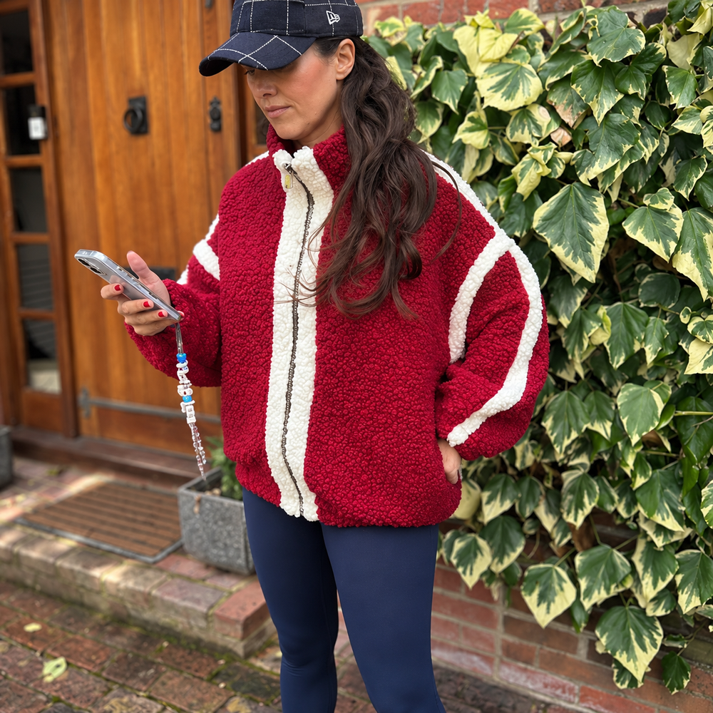 Axel Teddy Jacket - Blush Boutique Essex