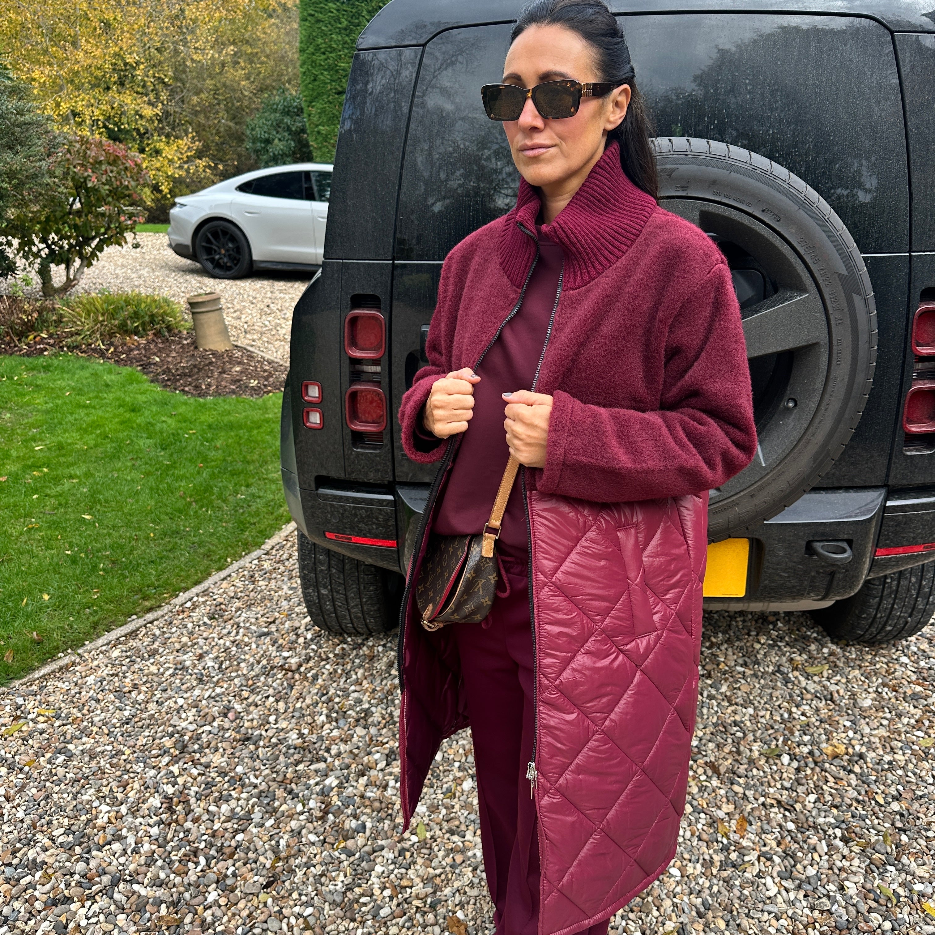 Jude Quilted Coat - Blush Boutique Essex