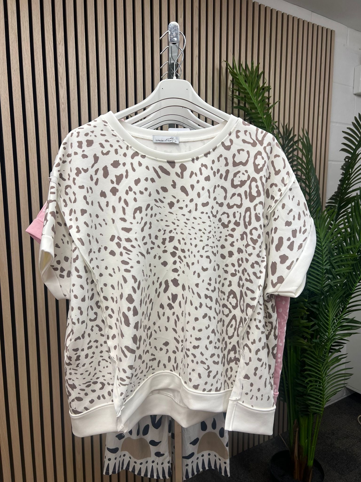 Louis Leopard Top - Blush Boutique Essex