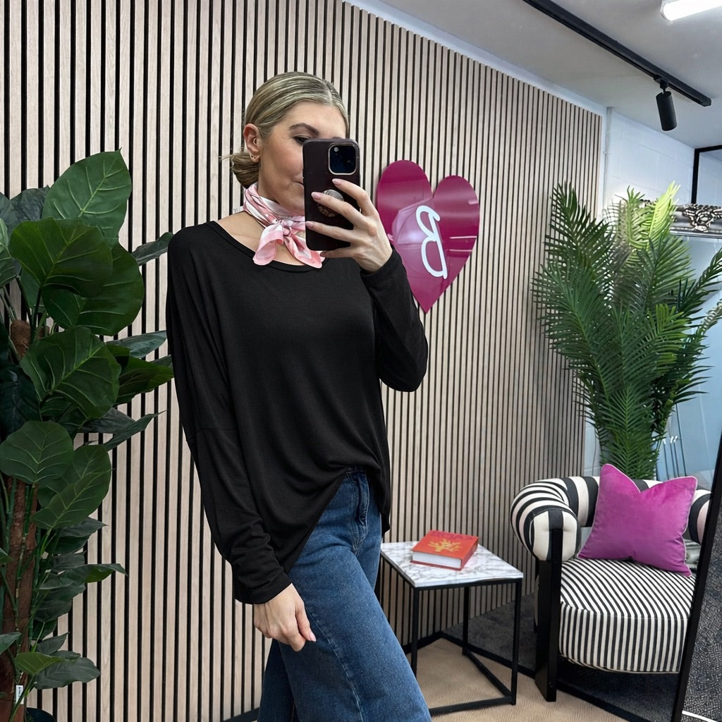 Cazz Slub Top - Blush Boutique Essex