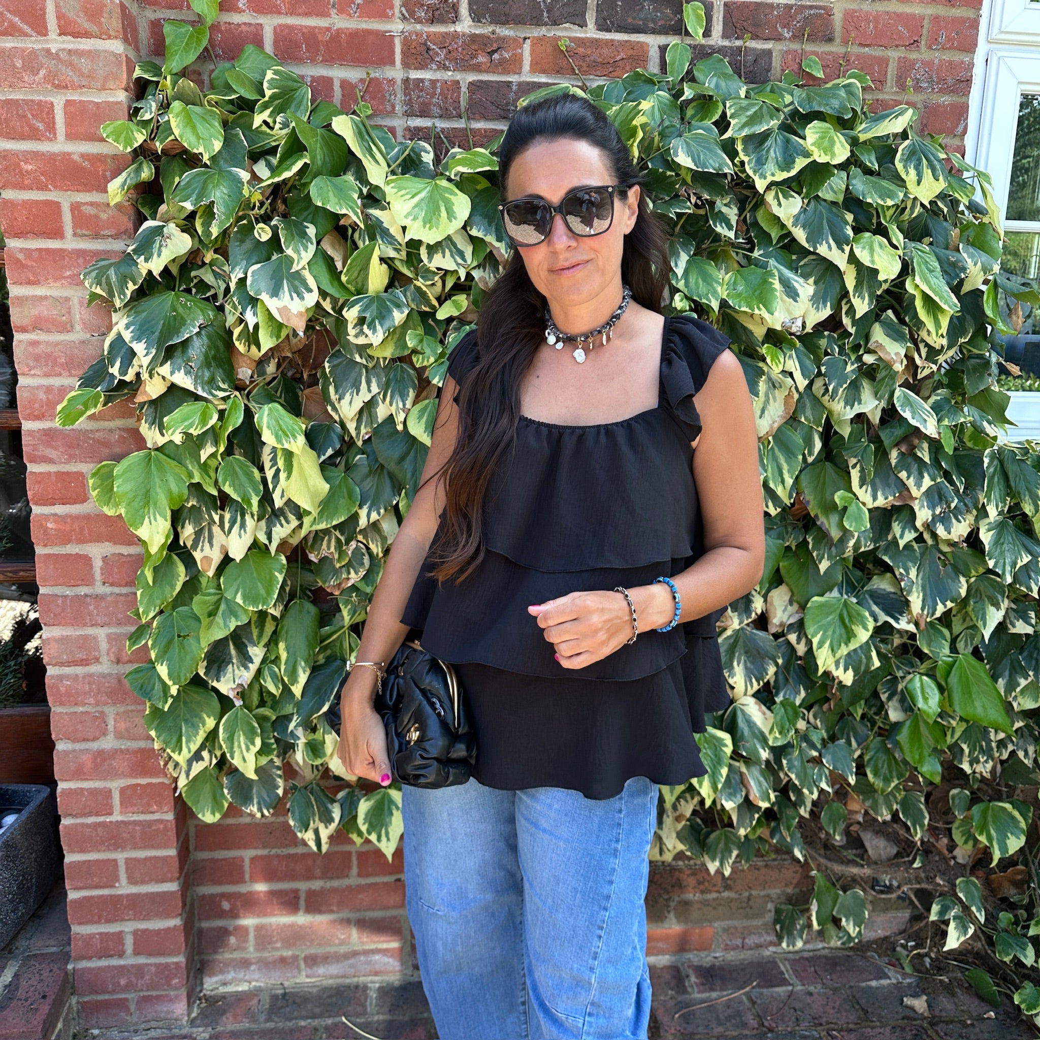 Leo Vest Top
