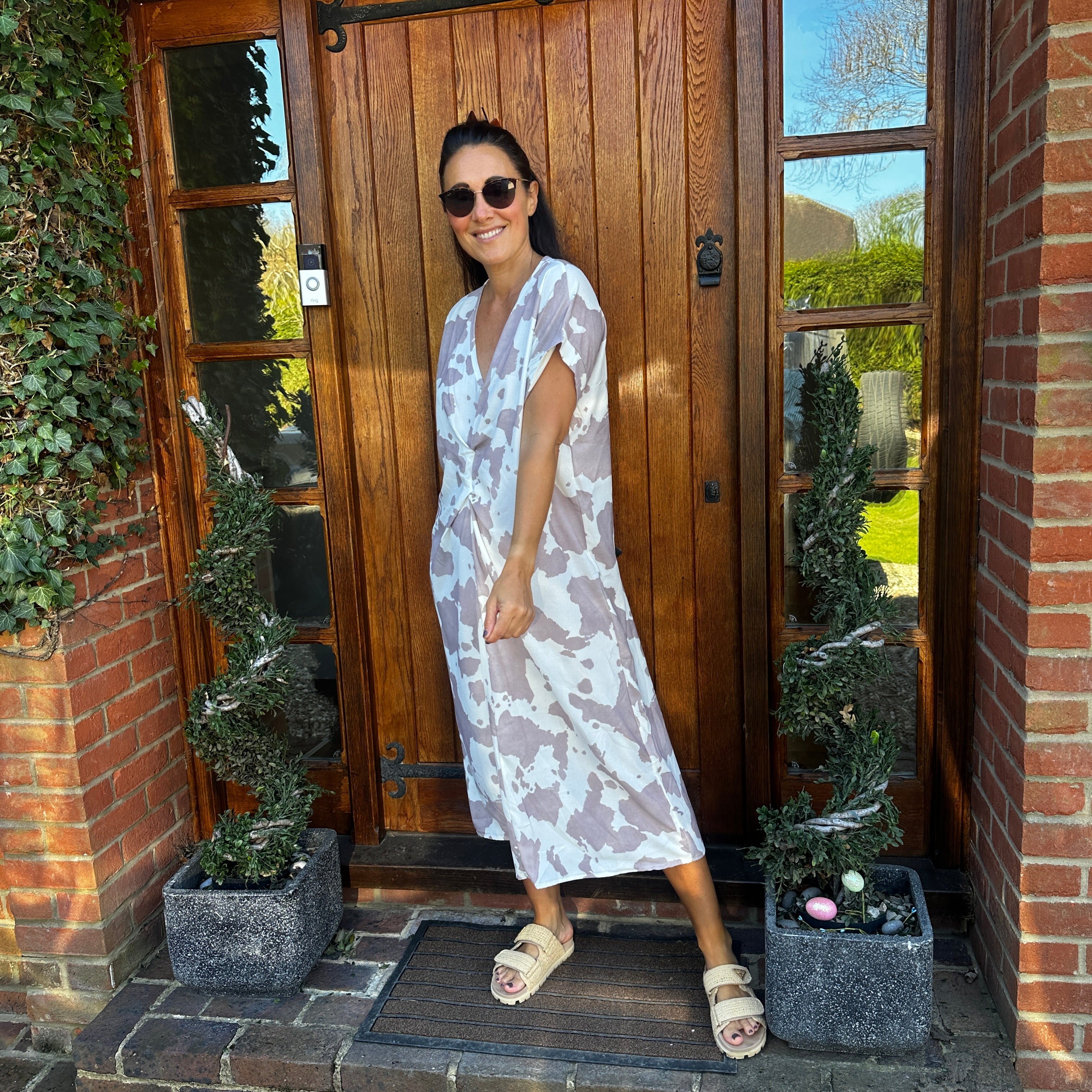 Daisy Knot Dress - Blush Boutique Essex