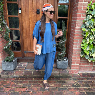 Lola Denim Co Ord - Blush Boutique Essex