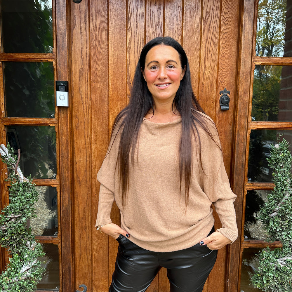 Bree Soft Knit Jumper - Blush Boutique Essex