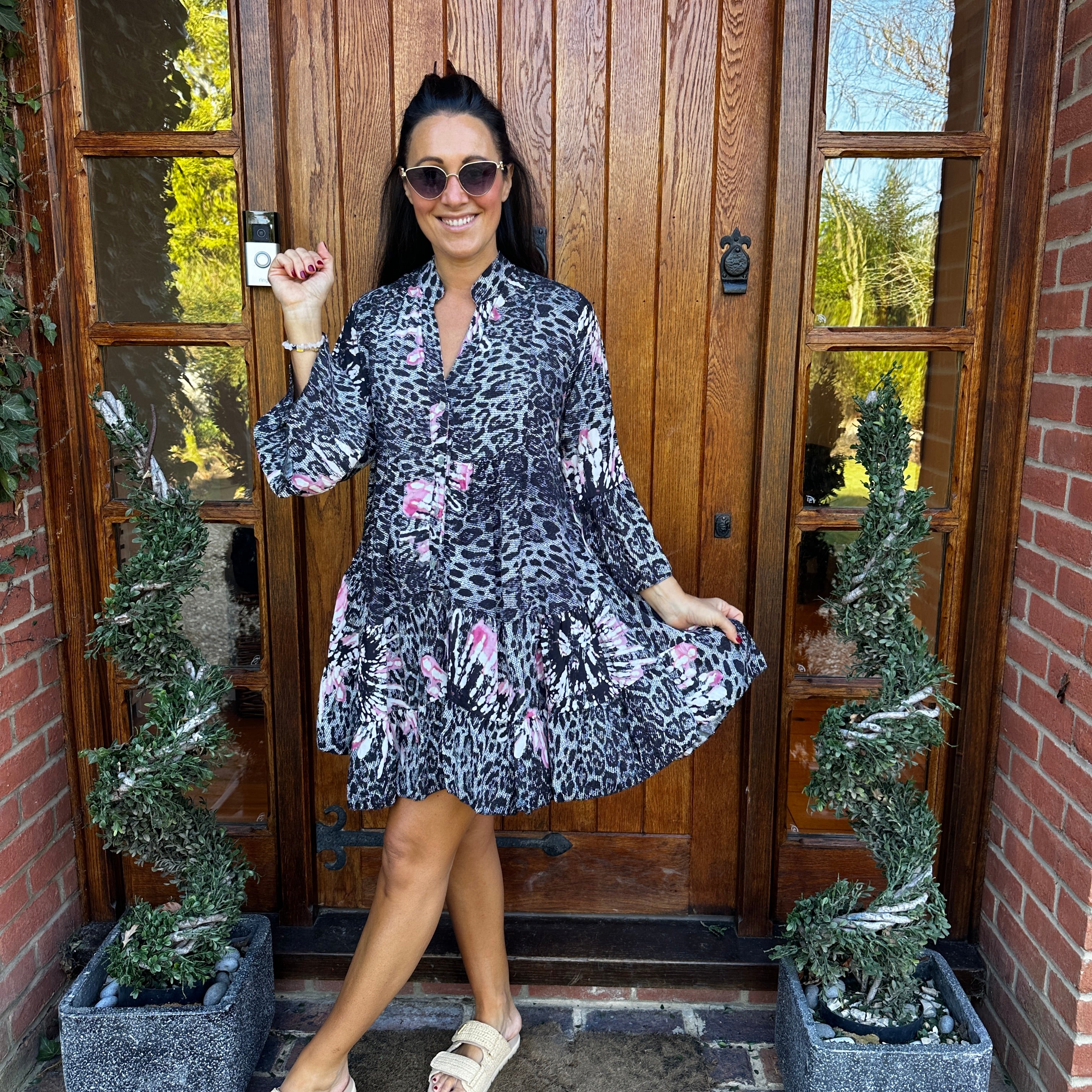 Harper Swing Dress - Blush Boutique Essex