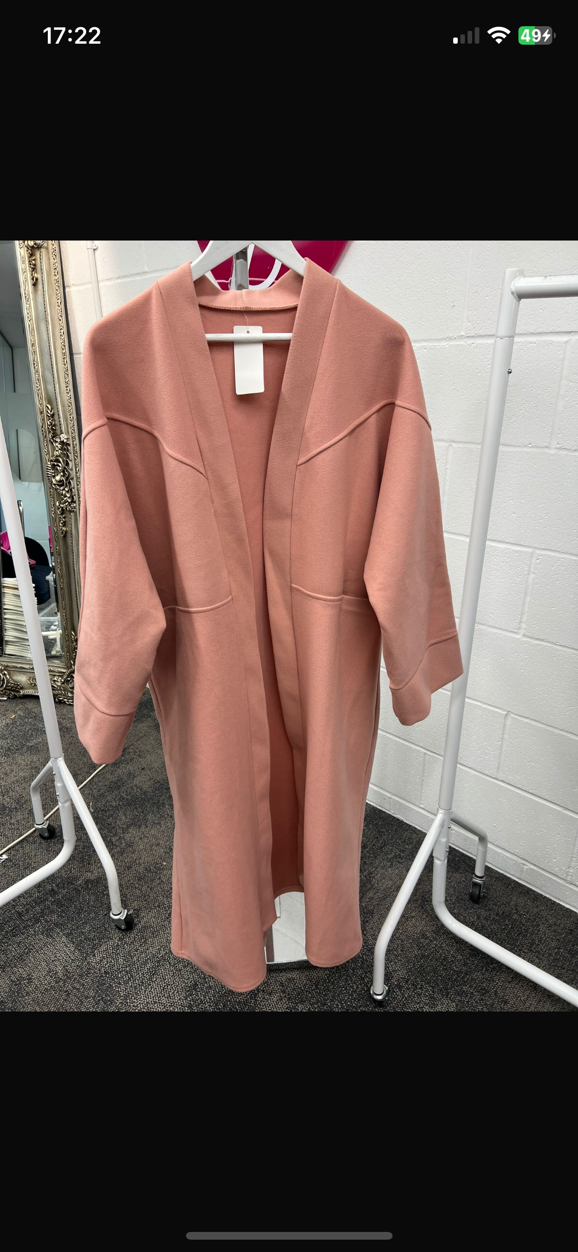 Frank Duster Coat - Blush Boutique Essex