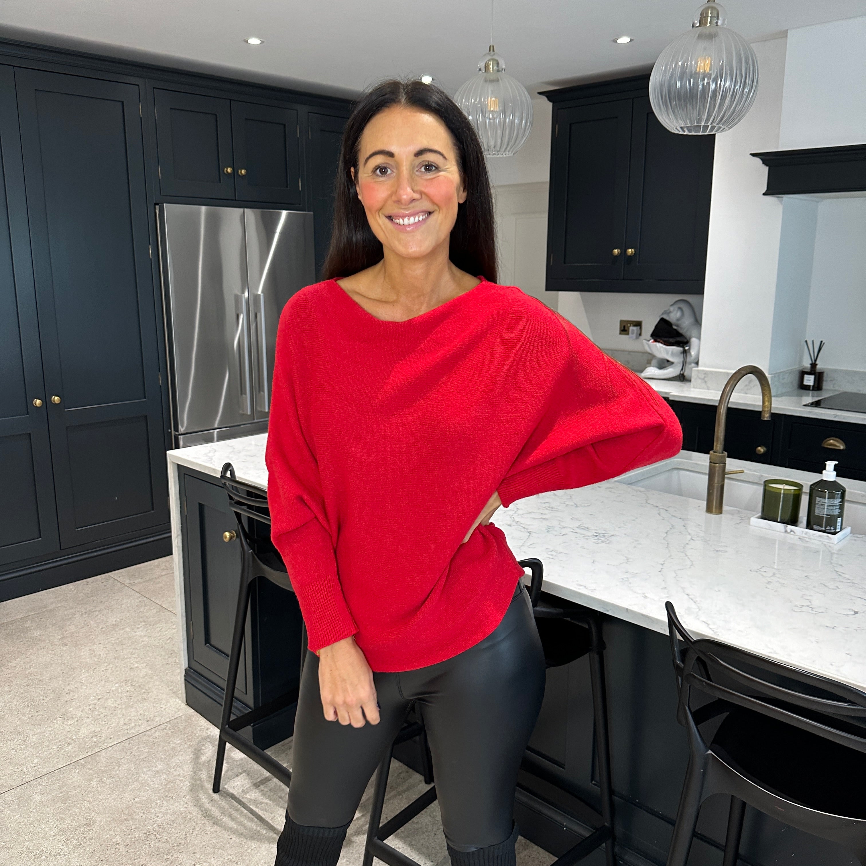 Bree Soft Knit Jumper - Blush Boutique Essex