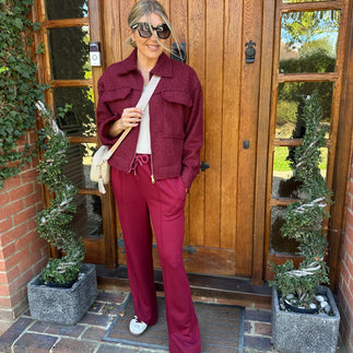 Bobbi Boucle Jacket - Blush Boutique Essex