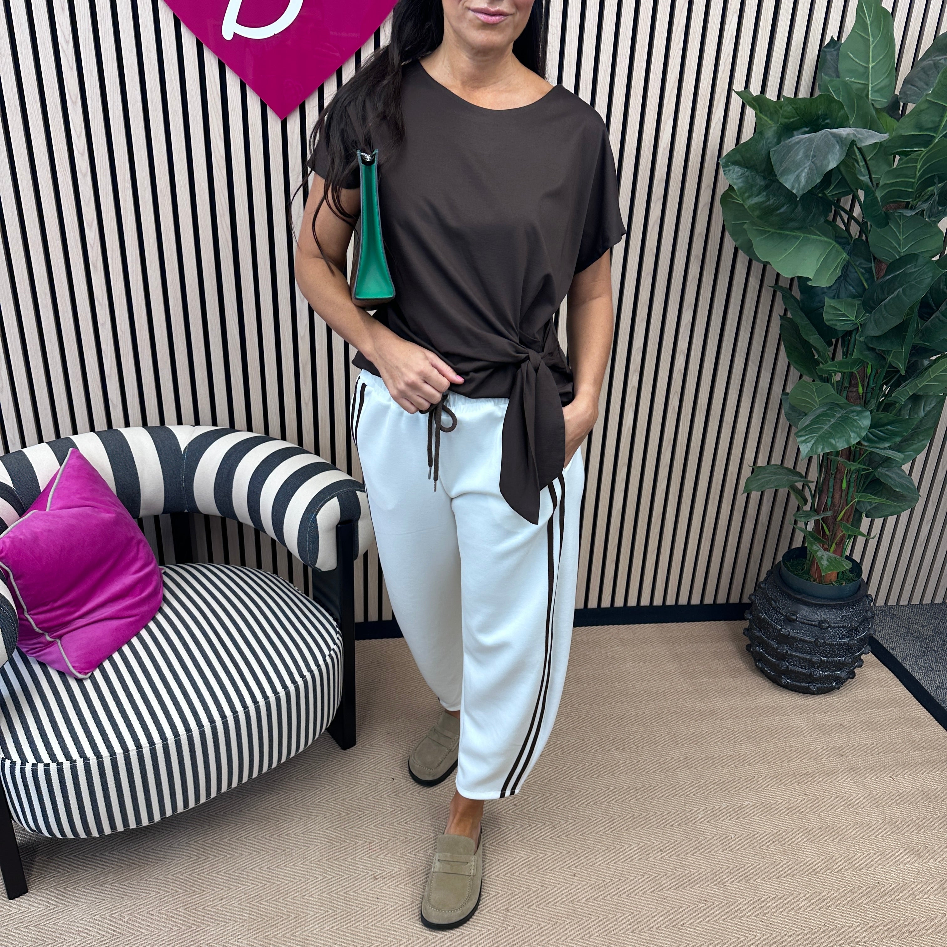 Haze Tie Top - Blush Boutique Essex