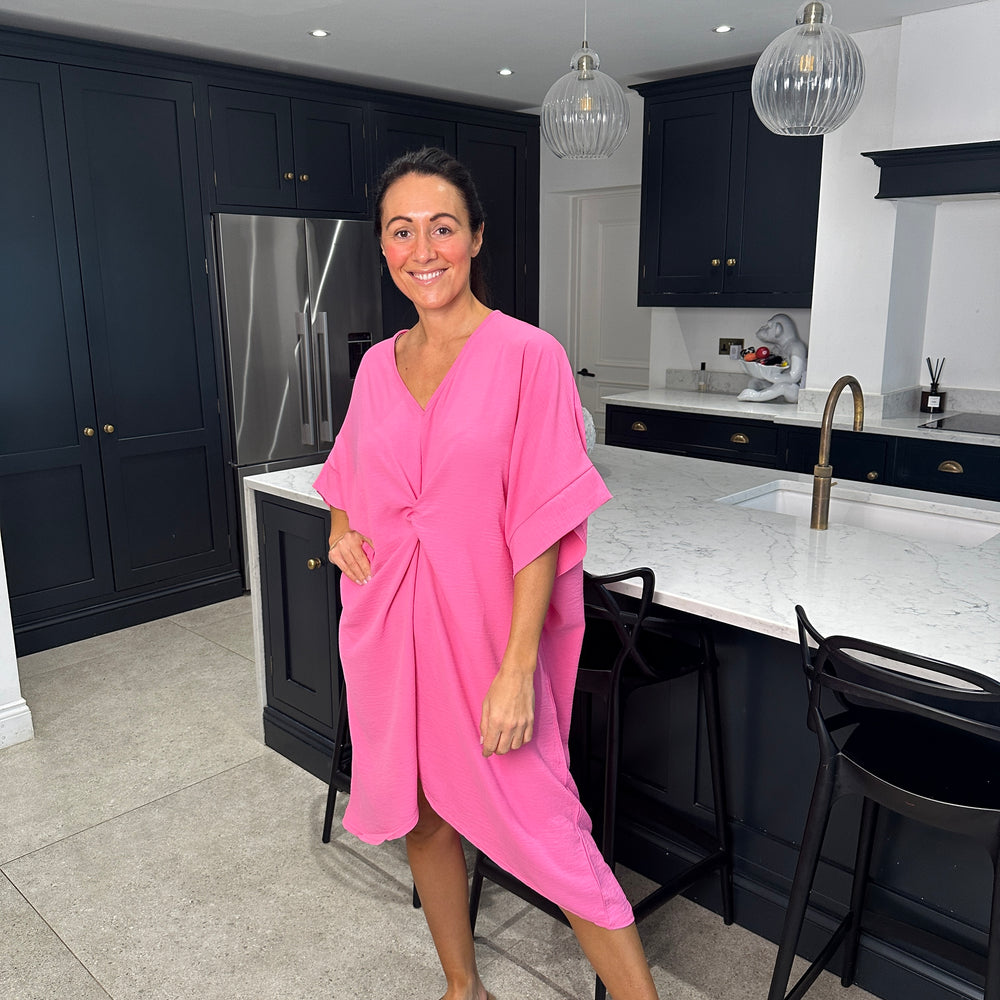 Tiffany Knot Dress - Blush Boutique Essex