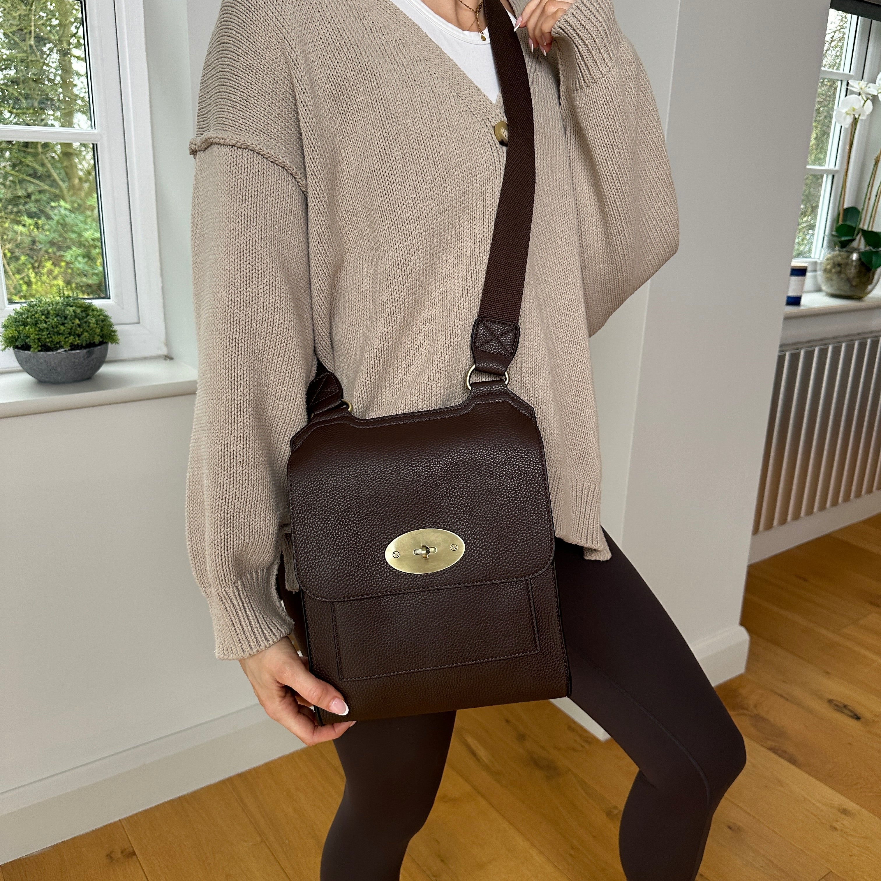 Crossbody Flap Bag - Blush Boutique Essex