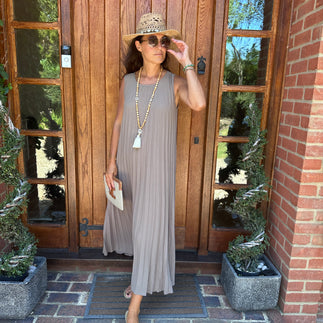 Mia Pleated Maxi