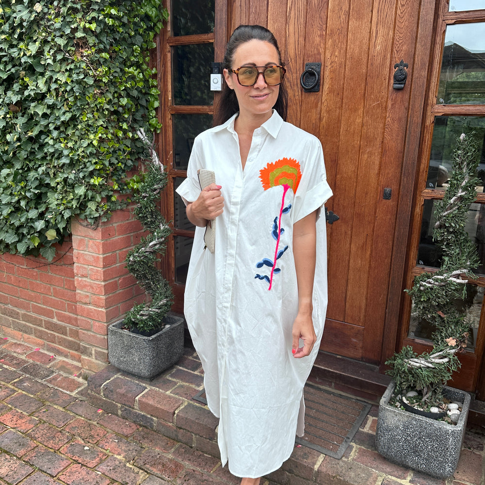 Cooper Shirt Dress - Blush Boutique Essex