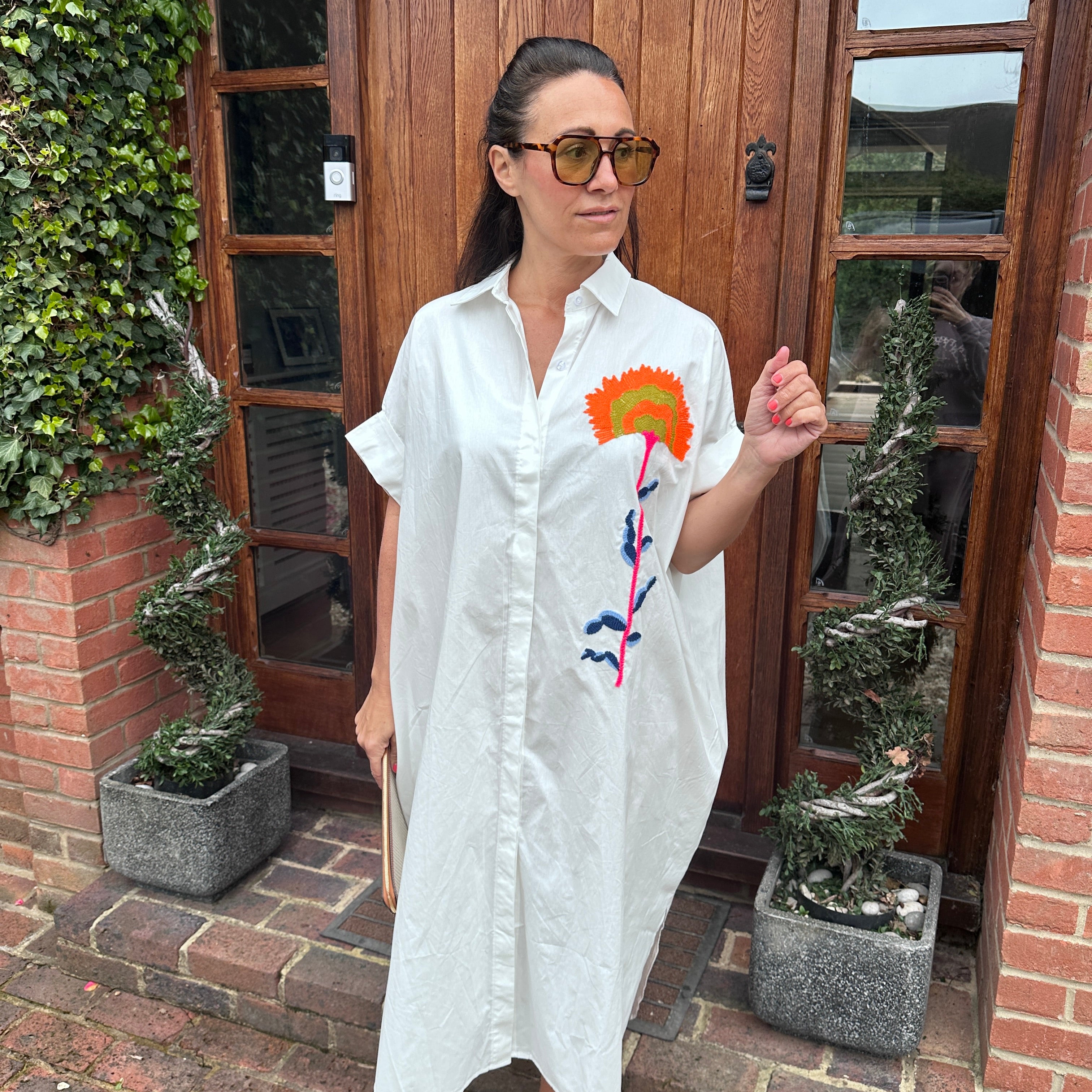 Cooper Shirt Dress - Blush Boutique Essex