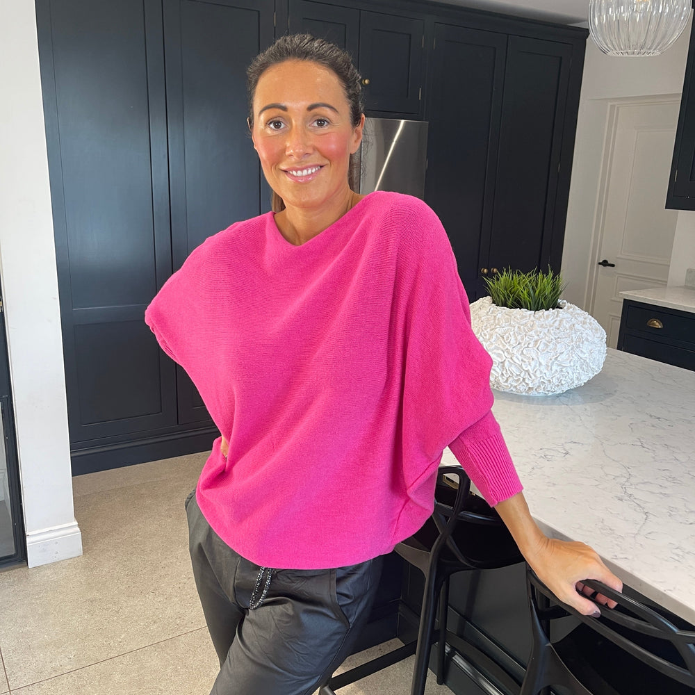 Bree Soft Knit Jumper - Blush Boutique Essex