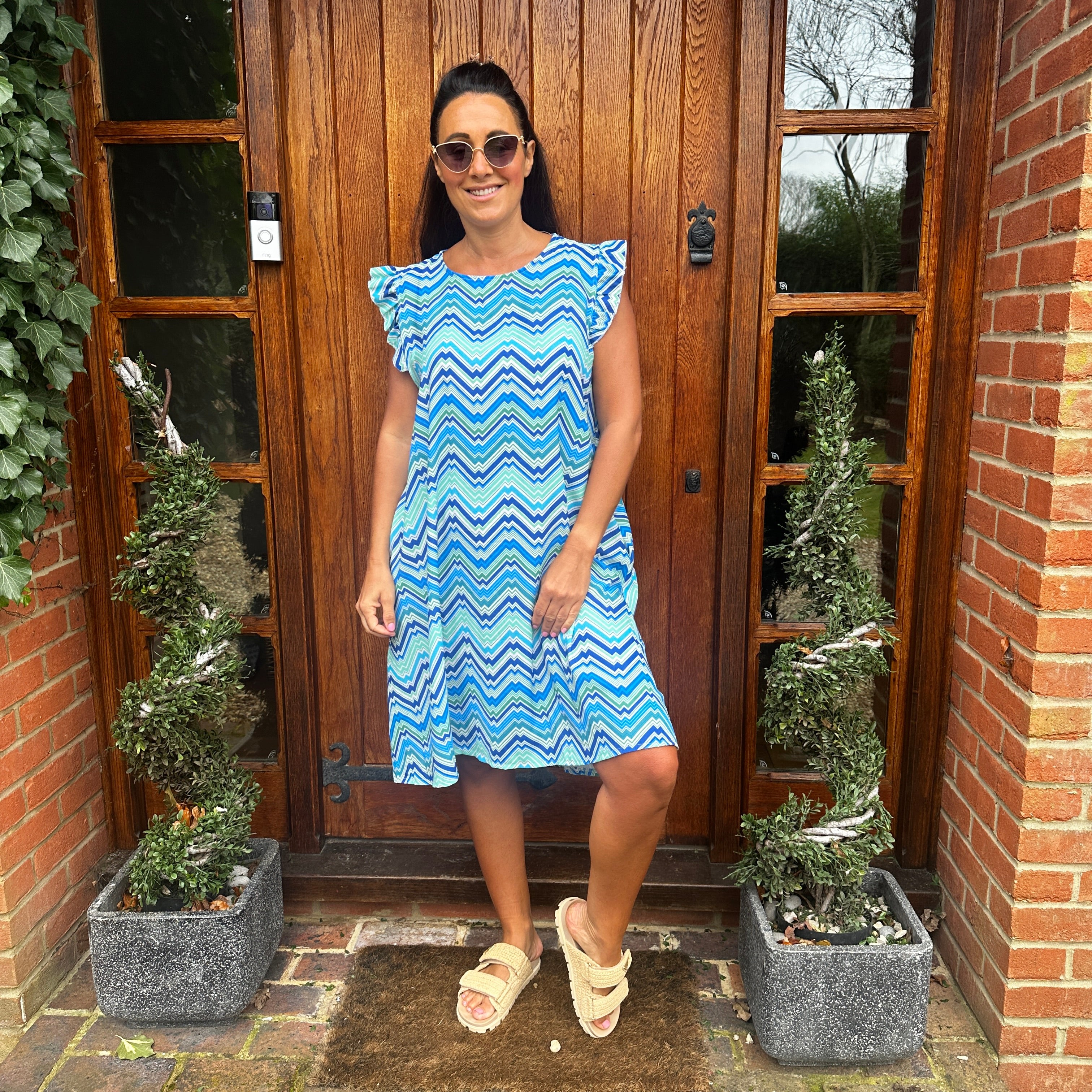 Mimi Button Dress - Blush Boutique Essex