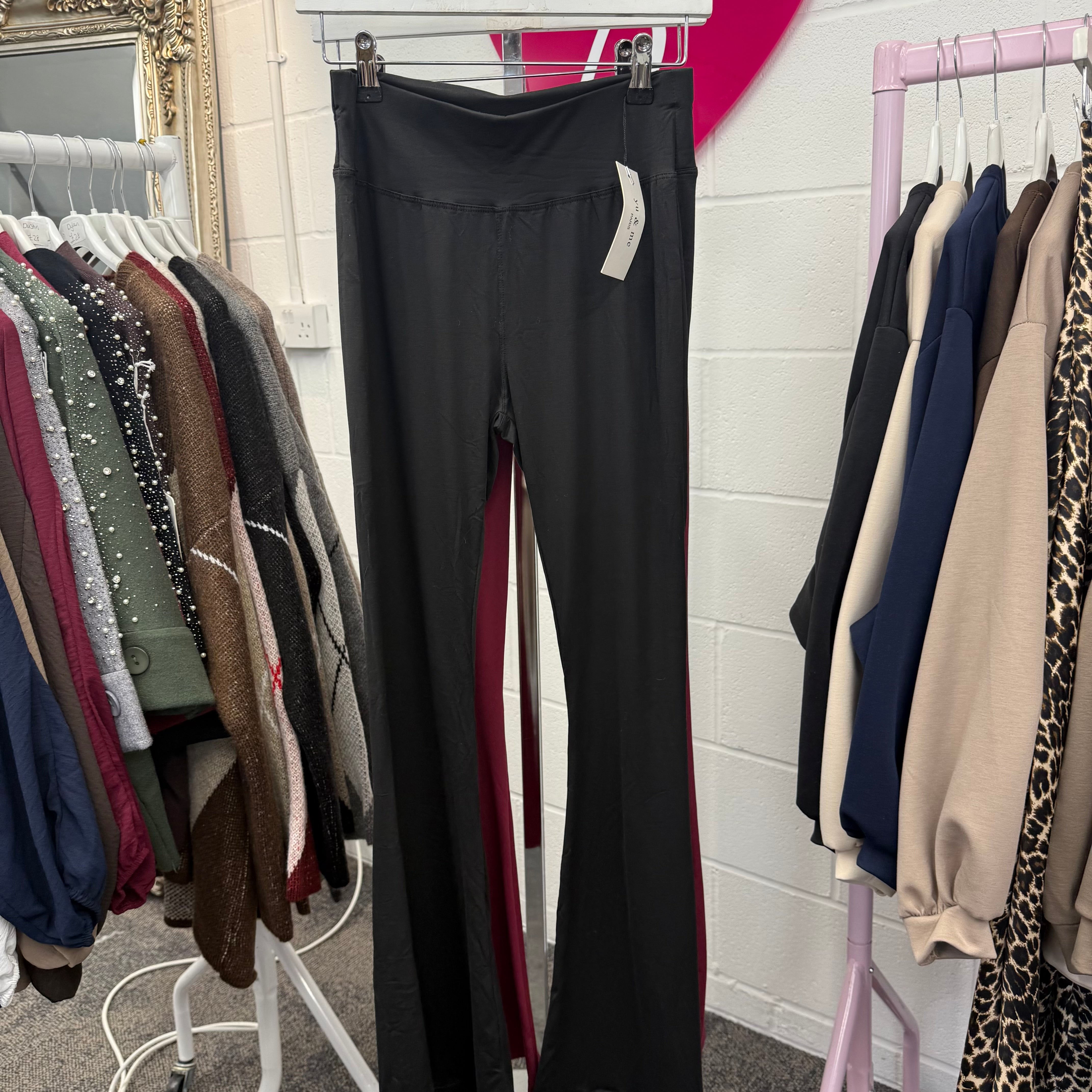 Flared Leggings - Blush Boutique Essex