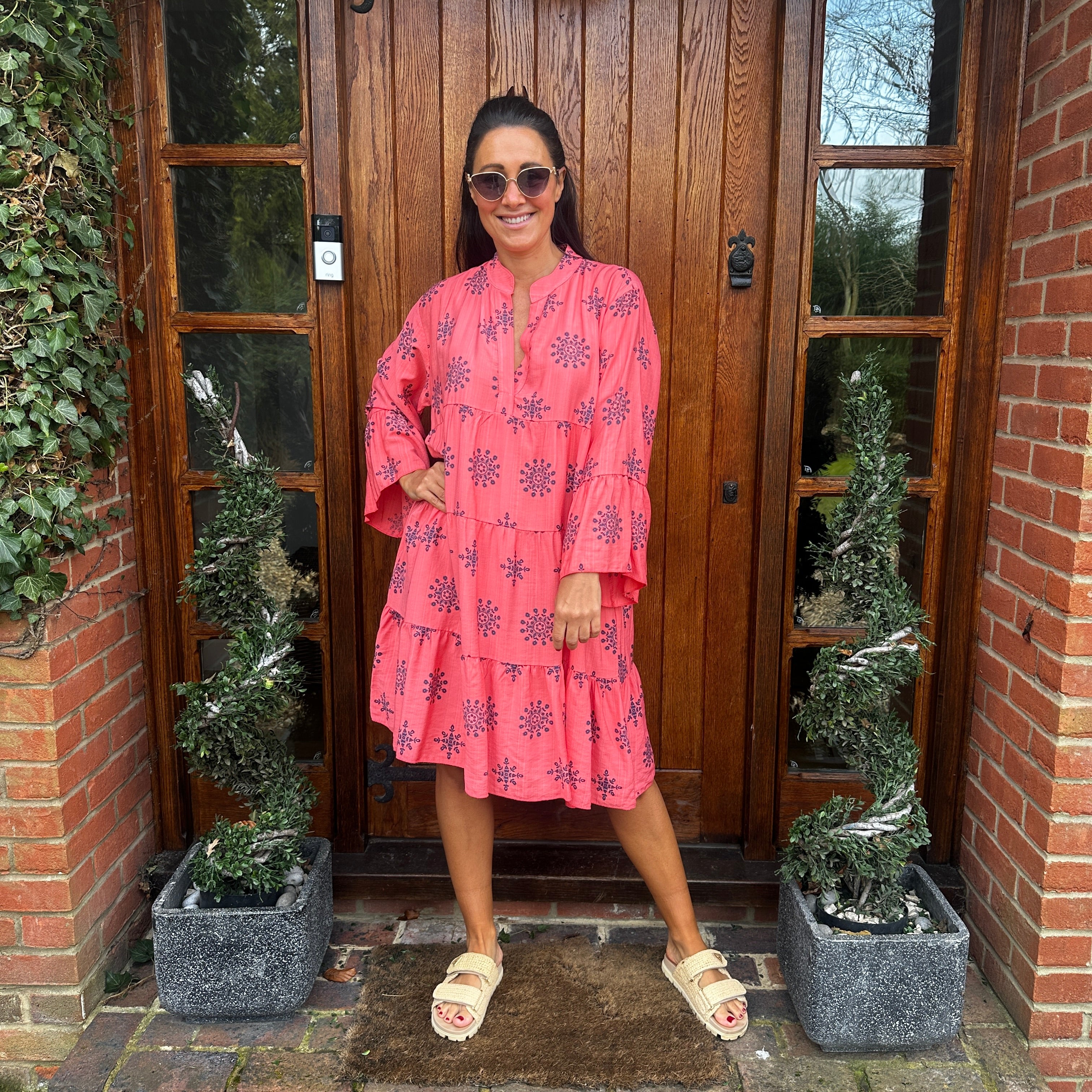 Delilah Swing Dress - Blush Boutique Essex