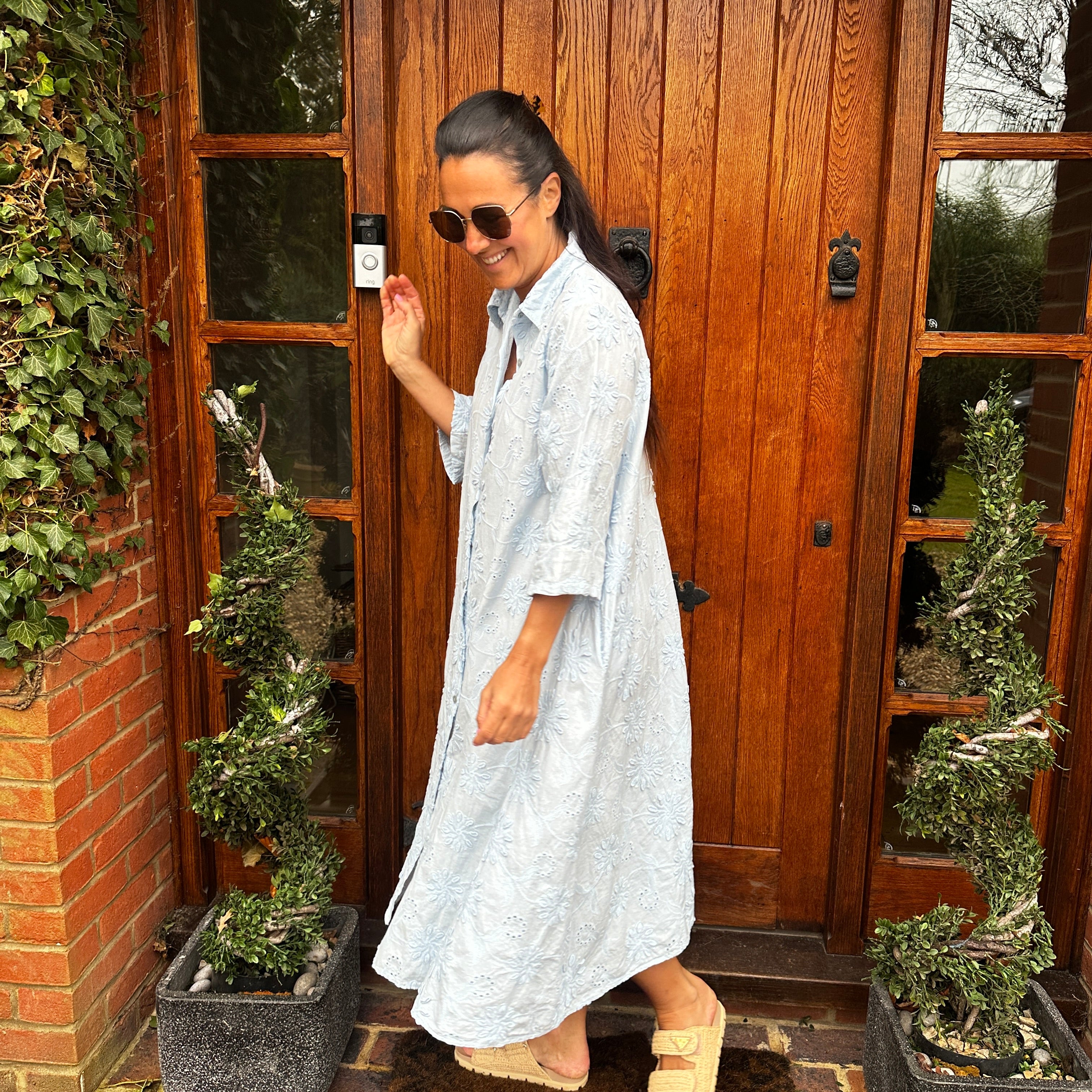 Poppy Embroidered Dress