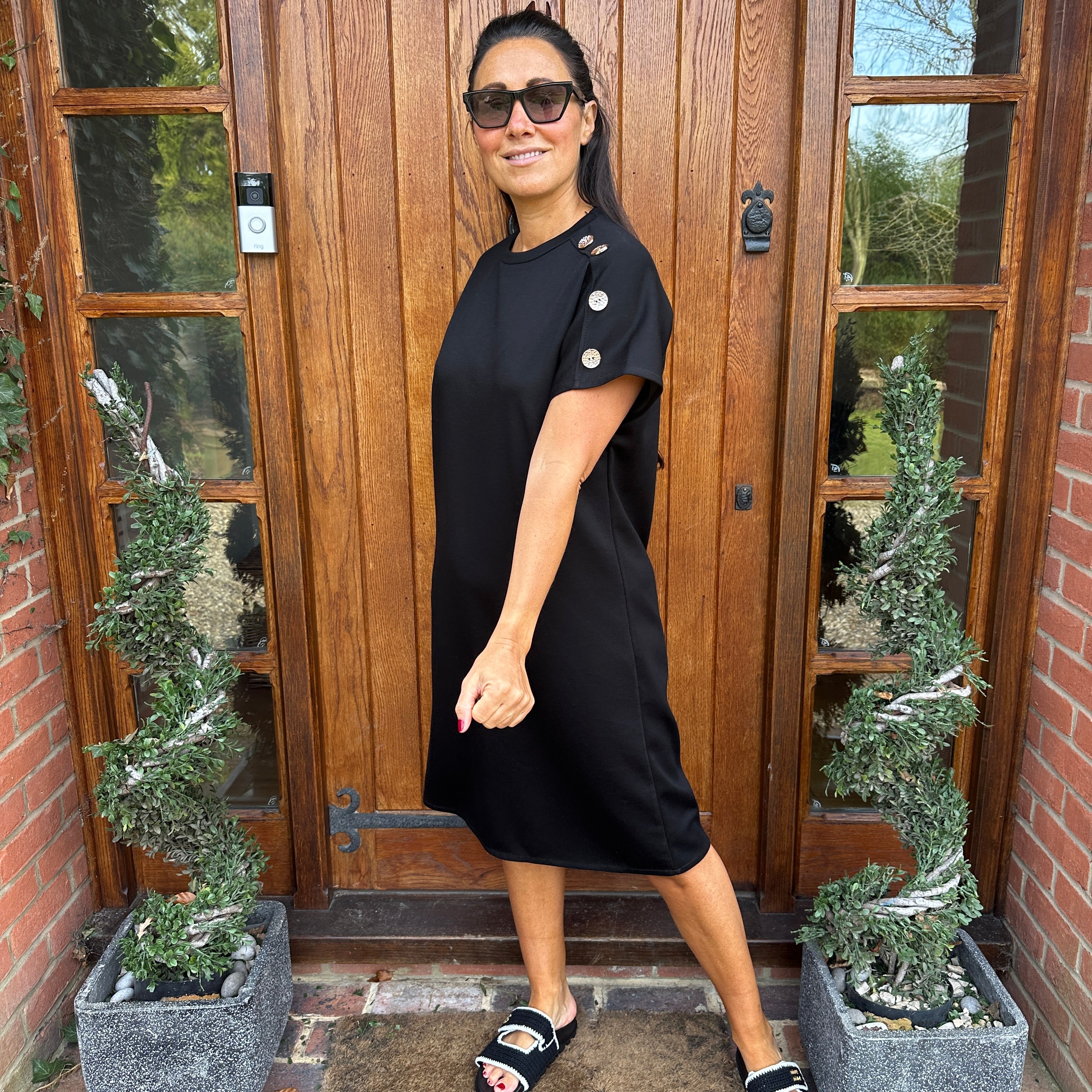 Heidi Belt Dress - Blush Boutique Essex