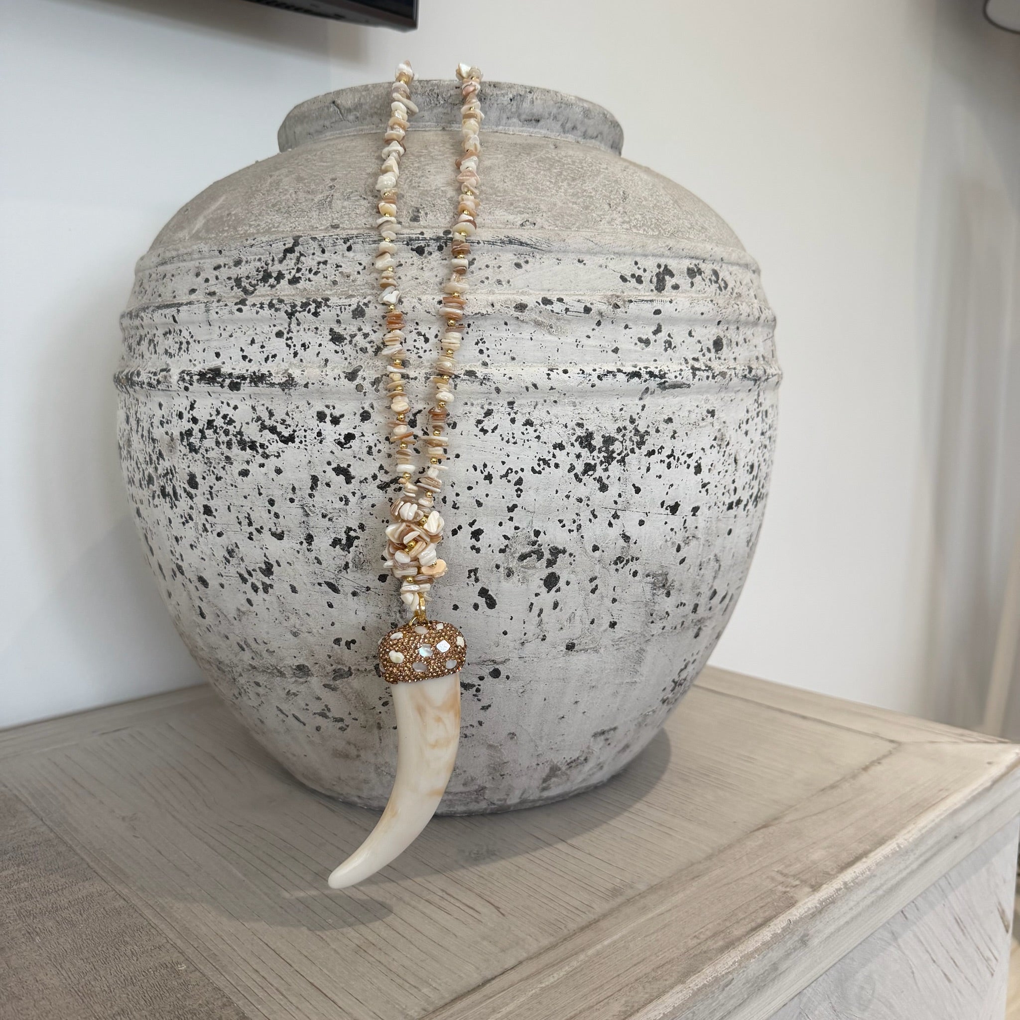 Lotus Necklace - Blush Boutique Essex