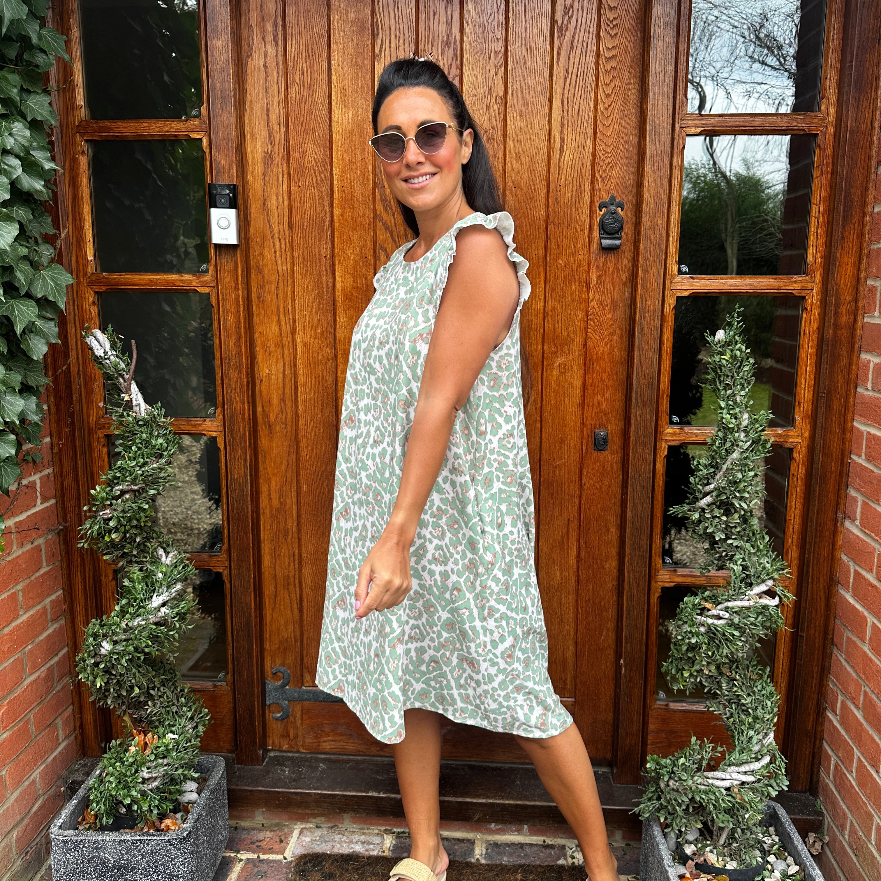 Rudi Leopard Dress - Blush Boutique Essex