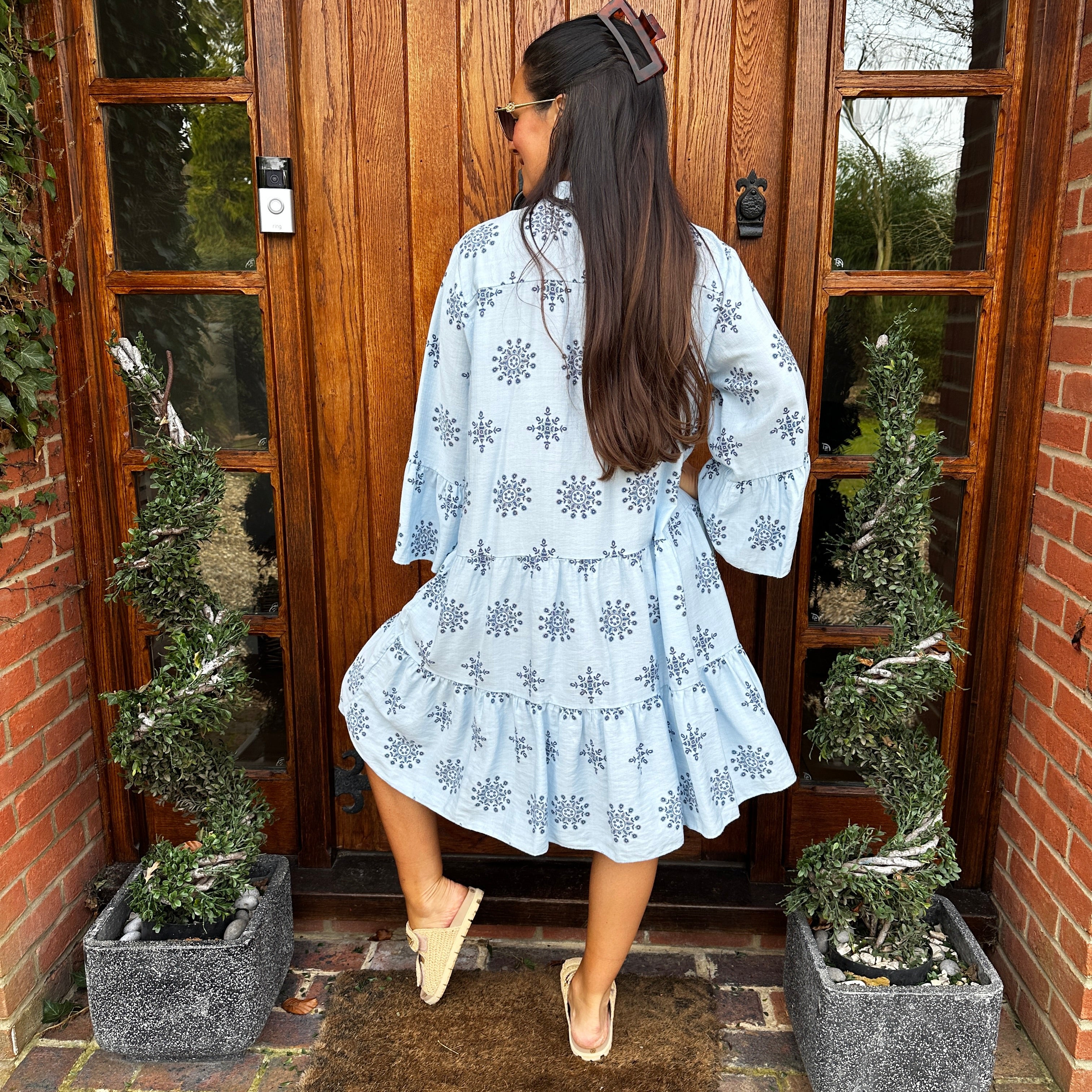 Delilah Swing Dress - Blush Boutique Essex