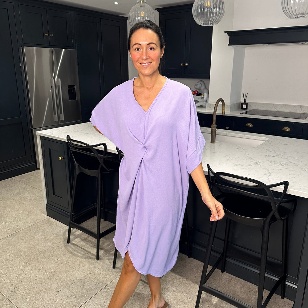 Tiffany Knot Dress - Blush Boutique Essex
